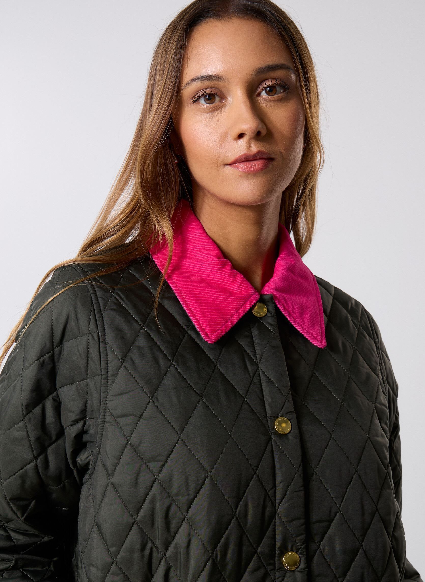 Parkas Icons Modern Liddesdale Quilted Jacket femme vert Barbour Parkas Icons Modern Liddesdale Quilted Jacket femme vert SAGE/FUCHSIA/ANCIENT