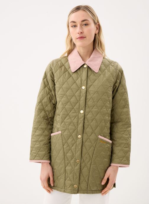 Barbour Parkas Icons Modern Liddesdale Quilted Jacket femme vert