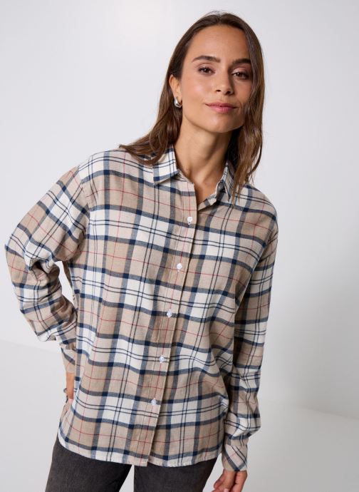 Barbour Lange mouw overhemden Elishaw Check Shirt dames wit