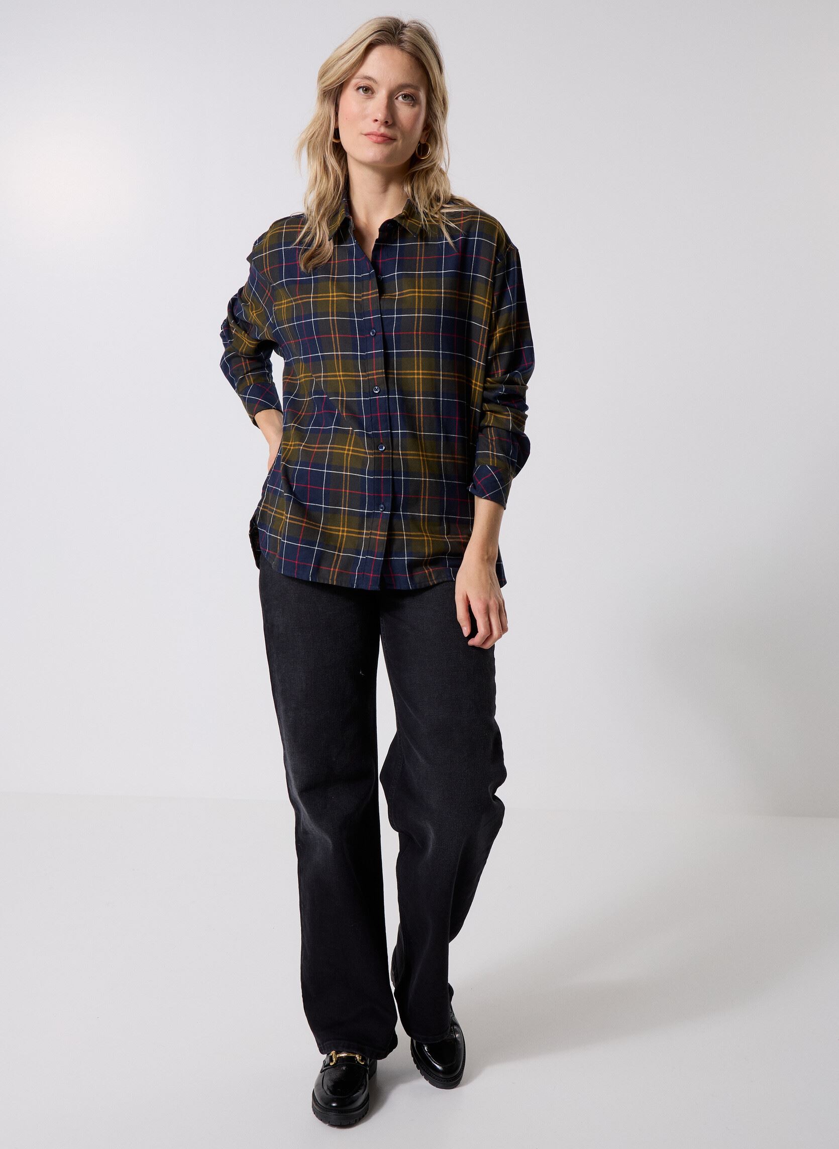 Langarm-Hemden Elishaw Check Shirt damen mehrfarbig Barbour Langarm-Hemden Elishaw Check Shirt damen mehrfarbig CLASSIC TARTAN