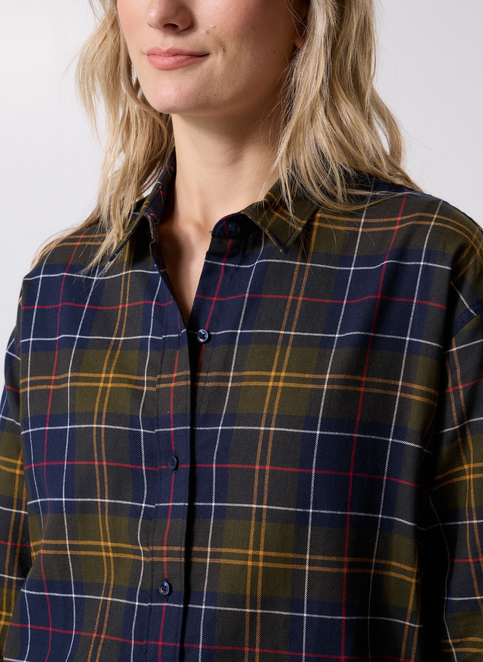 Langarm-Hemden Elishaw Check Shirt damen mehrfarbig Barbour Langarm-Hemden Elishaw Check Shirt damen mehrfarbig CLASSIC TARTAN