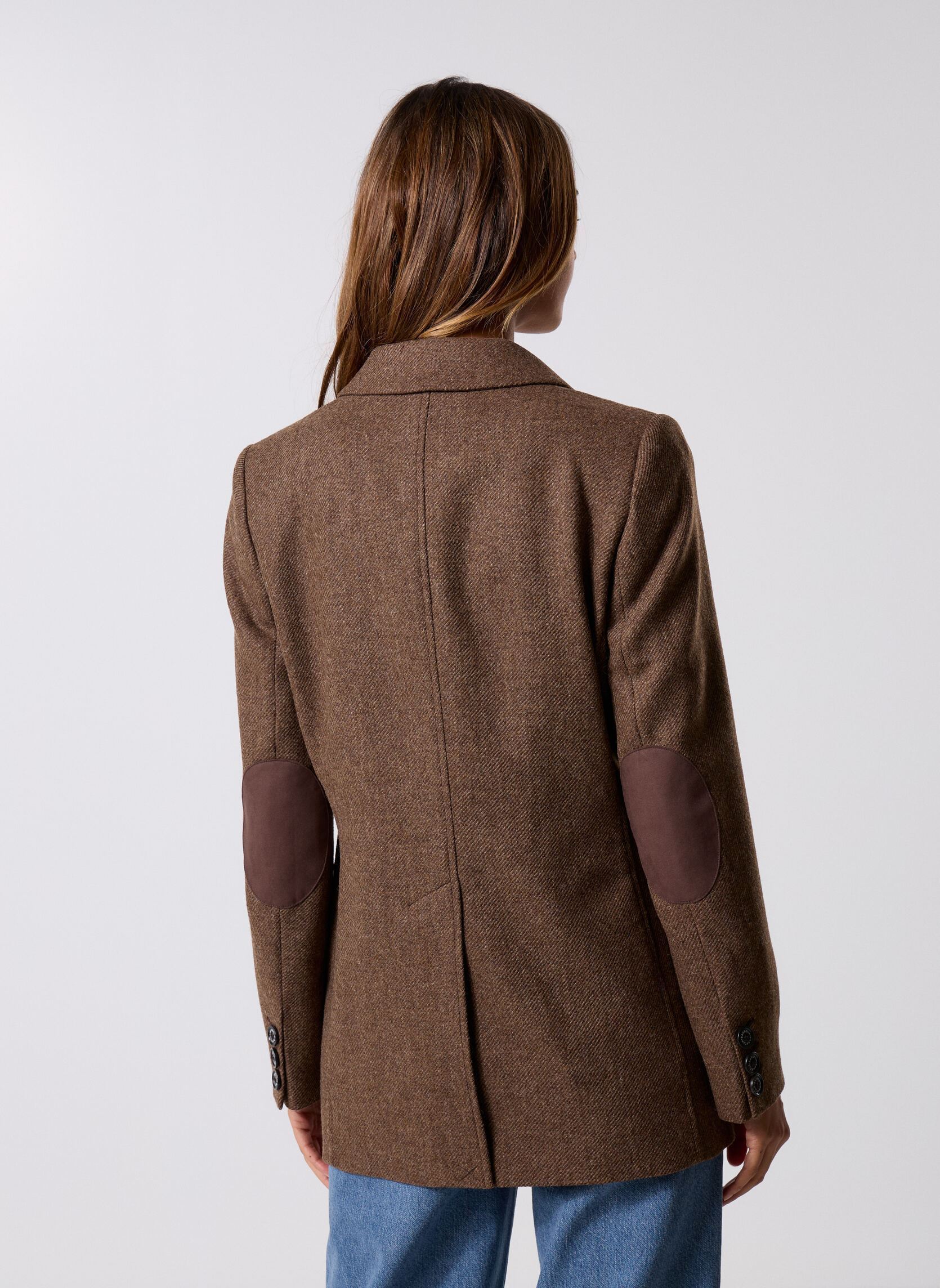 Blazer Elm Tailored Jacket dames bruin Barbour Blazer Elm Tailored Jacket dames bruin MILITARY BROWN