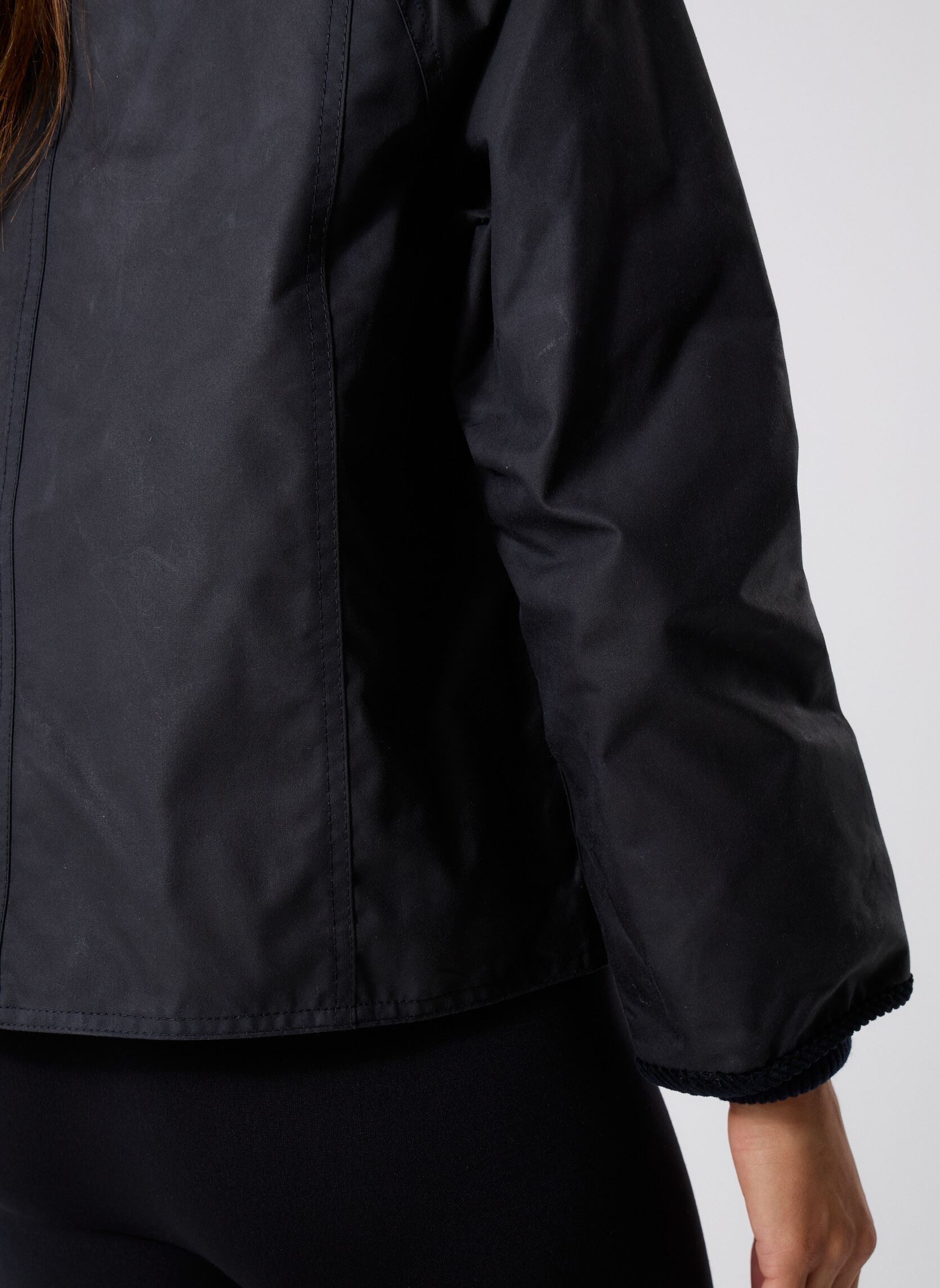 Parkas Cropped Beadnell Wax Jacket femme bleu Barbour Parkas Cropped Beadnell Wax Jacket femme bleu NAVY-CLASSIC