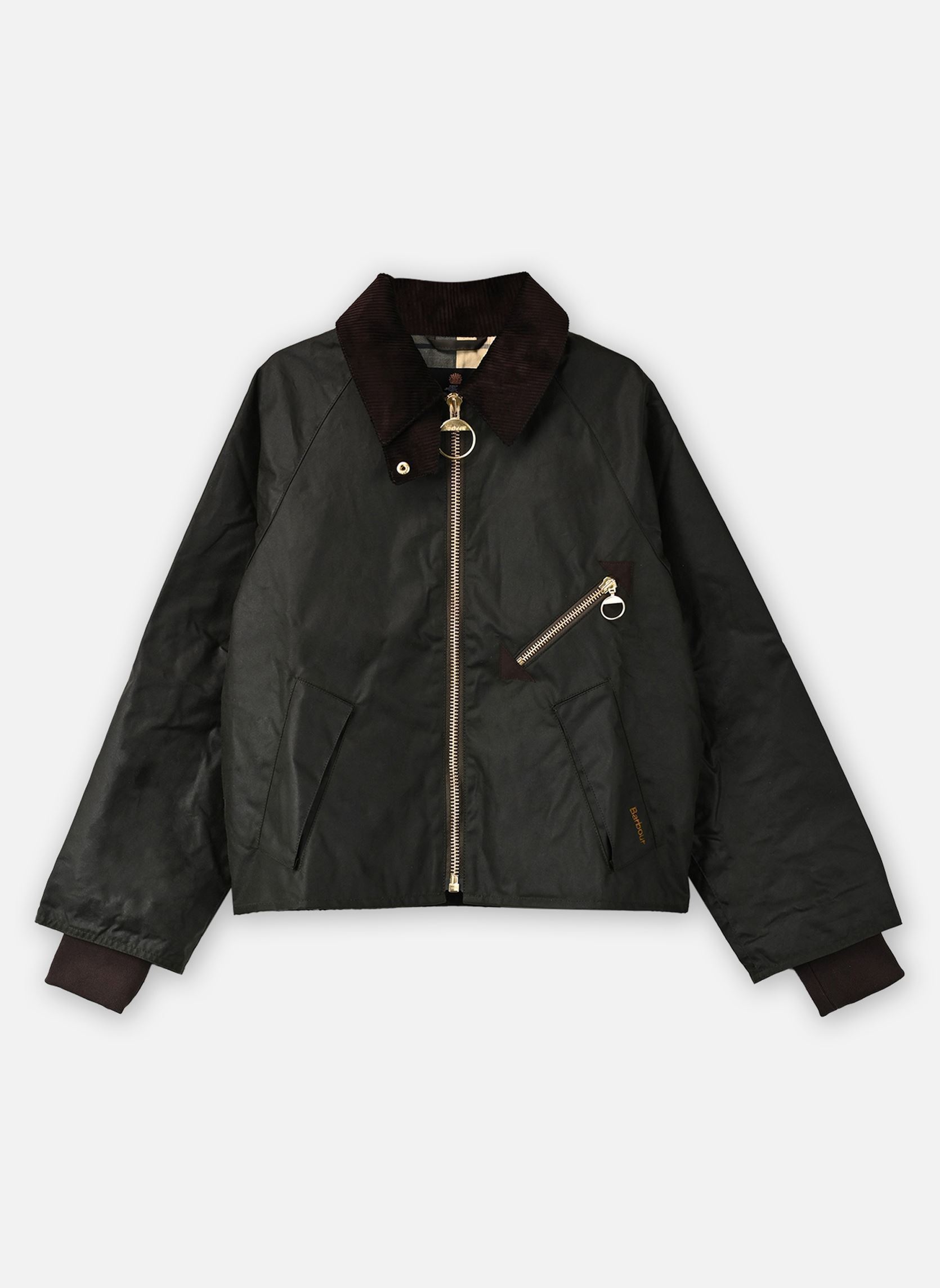 Parkas Arlene Wax Jacket femme noir Barbour Parkas Arlene Wax Jacket femme noir FERN/ANCIENT TARTAN