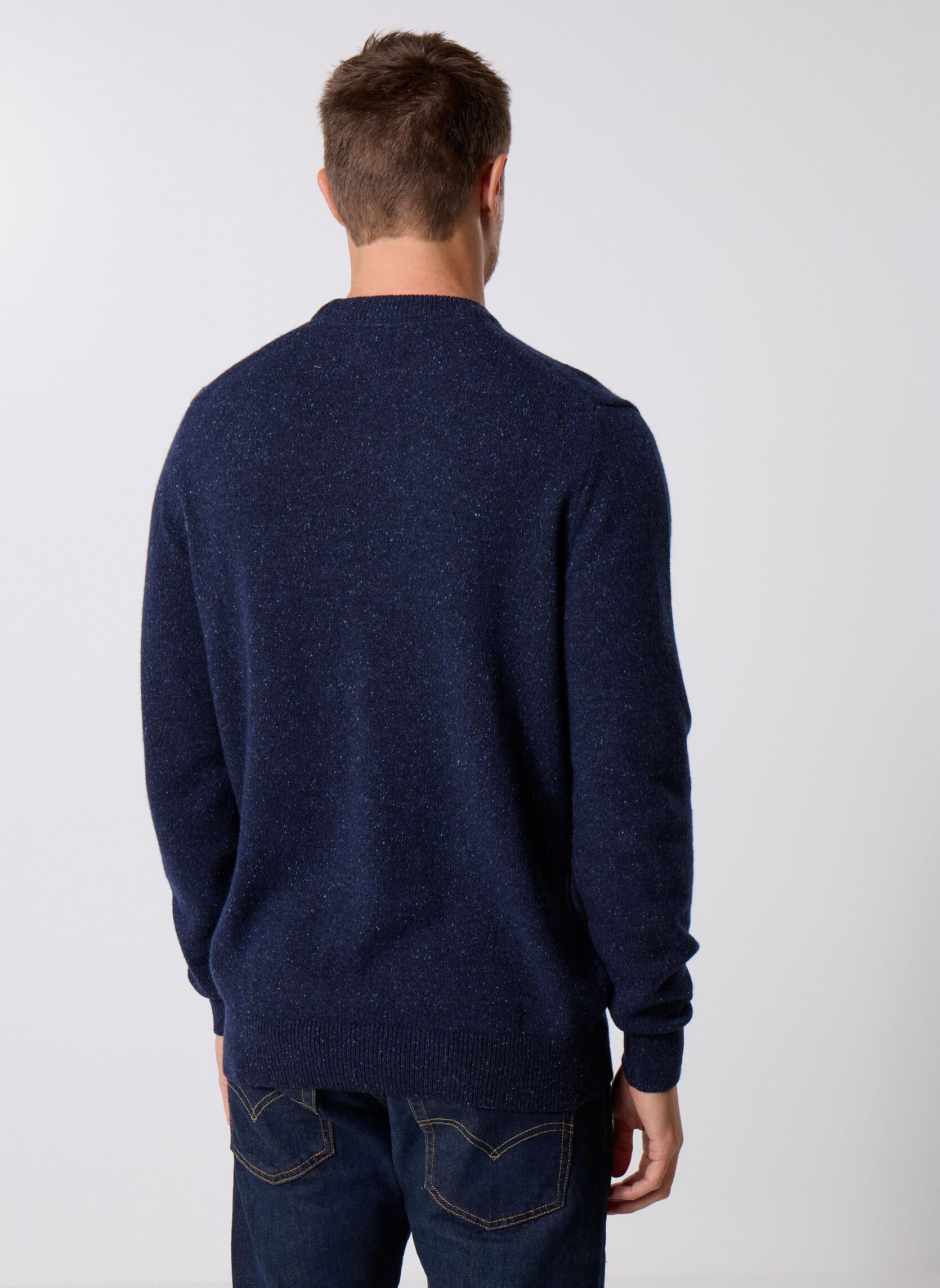 Sweats Essential Tisbury Crew Neck Sweater homme bleu Barbour Sweats Essential Tisbury Crew Neck Sweater homme bleu NAVY