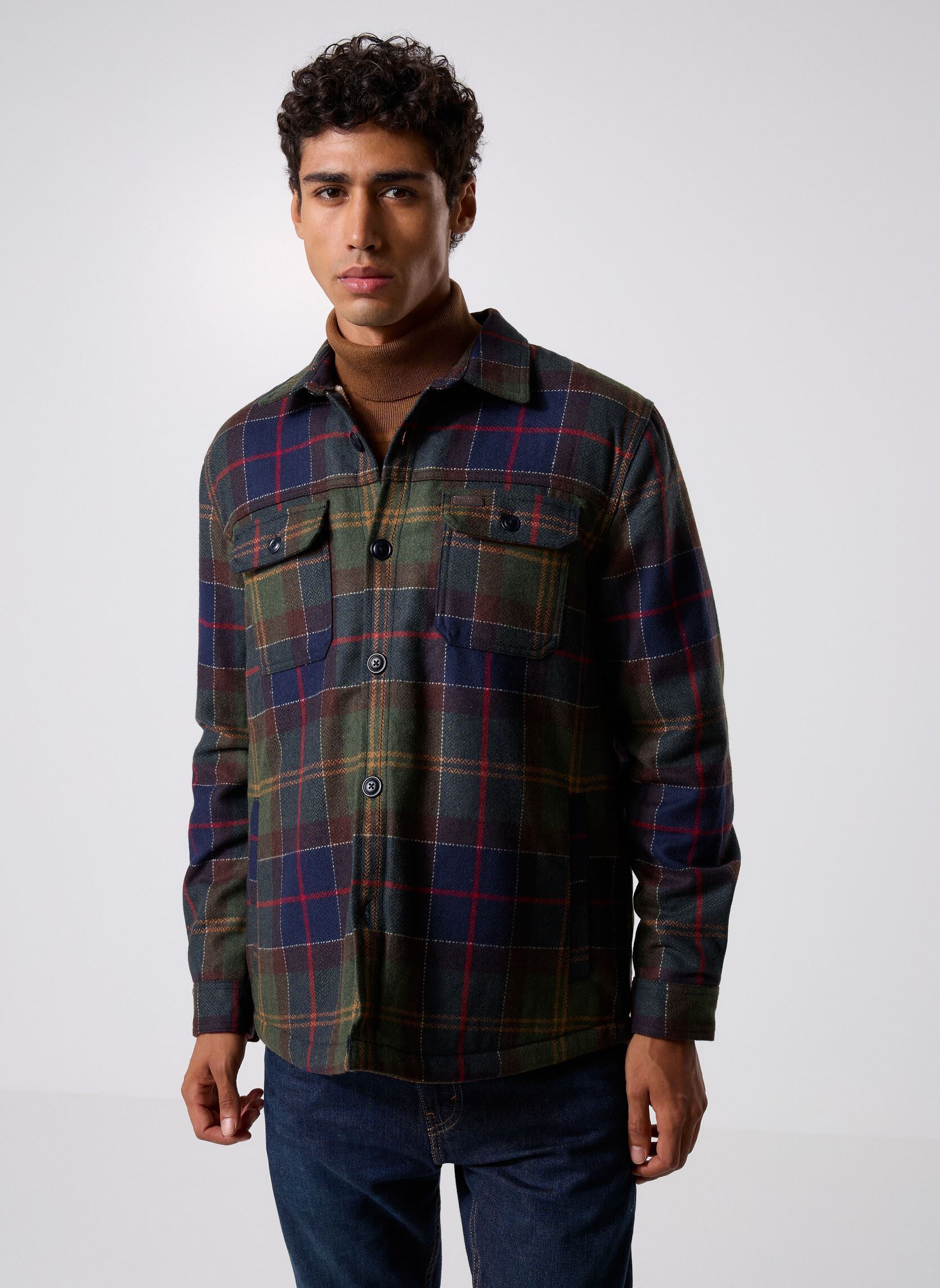 Vestes Willberry Regular Brushed Check Overshi homme multicolore Barbour Vestes Willberry Regular Brushed Check Overshi homme multicolore CLASSIC TARTAN
