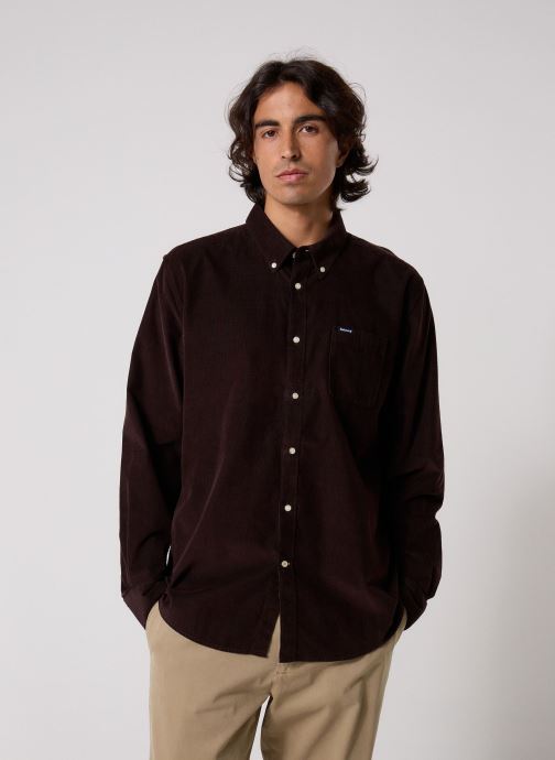 Barbour Chemises Ramsey Tailored Cord Shirt homme marron