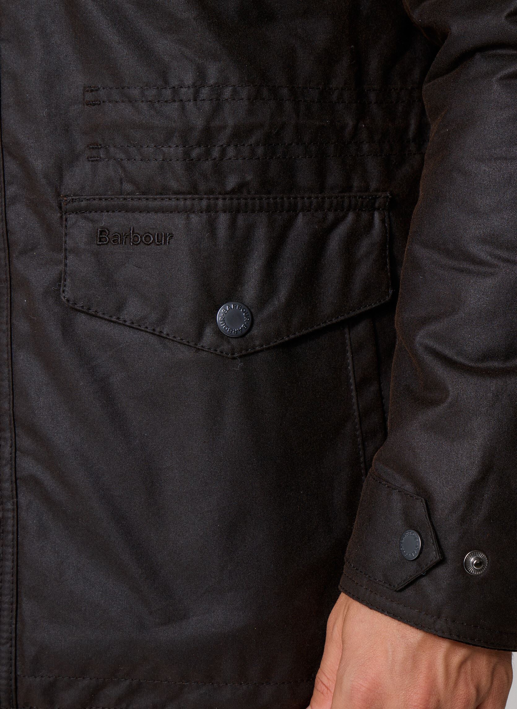 Parkas Winter Sapper Wax Jacket herren braun Barbour Parkas Winter Sapper Wax Jacket herren braun DARK BROWNMIDNIGHT OAK
