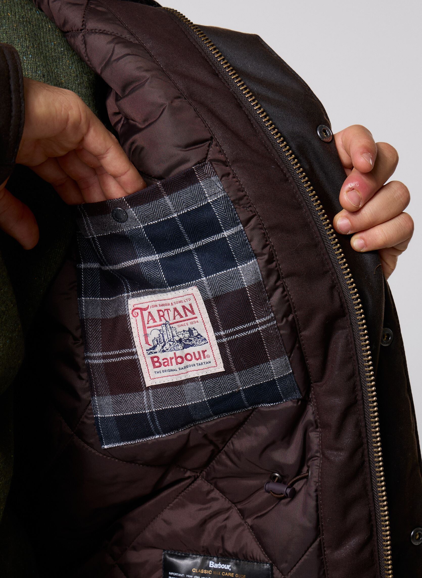 Parkas Winter Sapper Wax Jacket herren braun Barbour Parkas Winter Sapper Wax Jacket herren braun DARK BROWNMIDNIGHT OAK