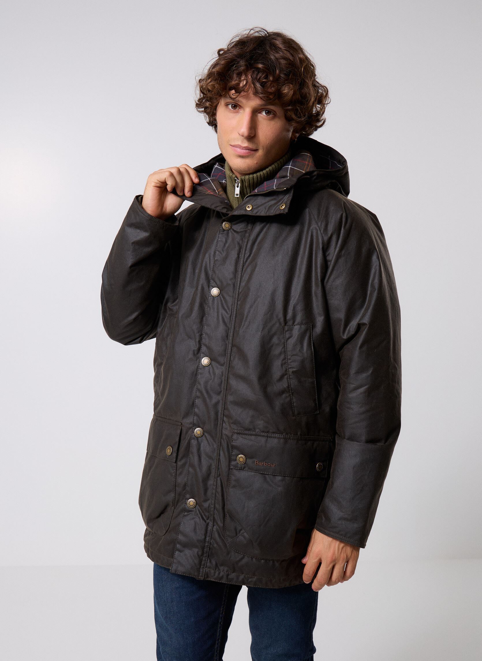 Parkas Bedale Wax Parka homme vert Barbour Parkas Bedale Wax Parka homme vert OLIVE