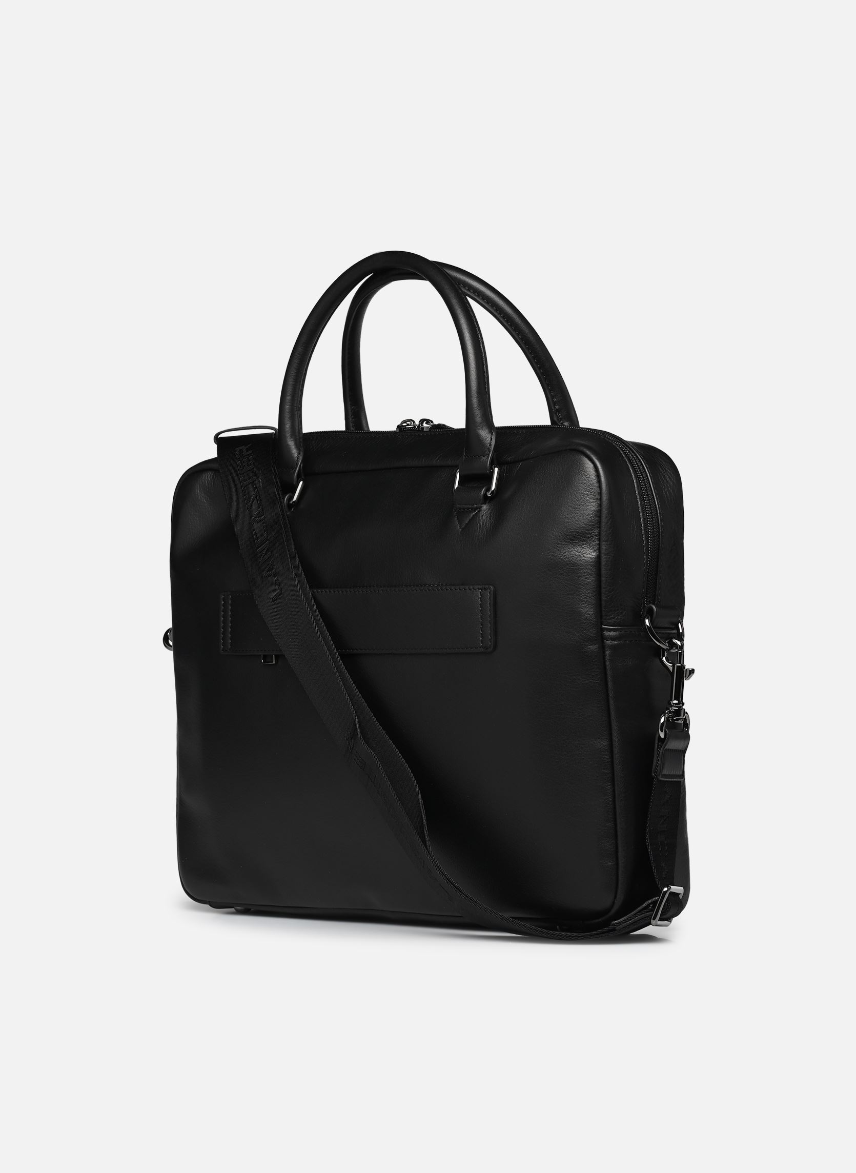 Sacs ordinateurs Porte documents Zippée L Soft Vintage Ho homme noir Lancaster Sacs ordinateurs Porte documents Zippée L Soft Vintage Ho homme noir NOIR