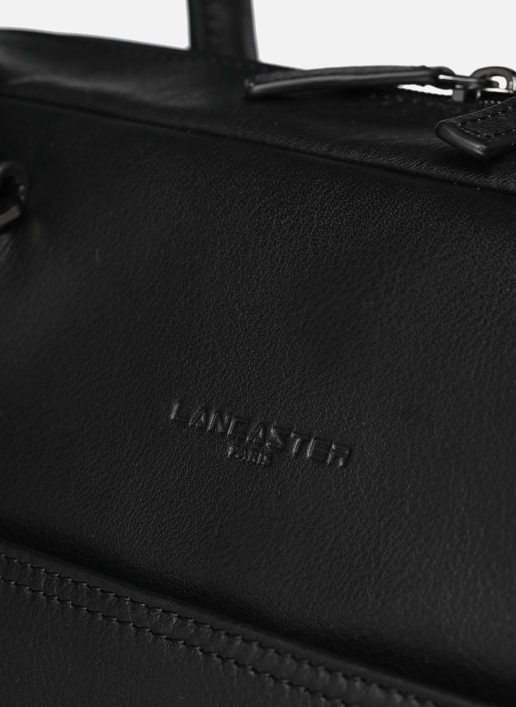Sacs ordinateurs Porte documents Zippée L Soft Vintage Ho homme noir Lancaster Sacs ordinateurs Porte documents Zippée L Soft Vintage Ho homme noir NOIR