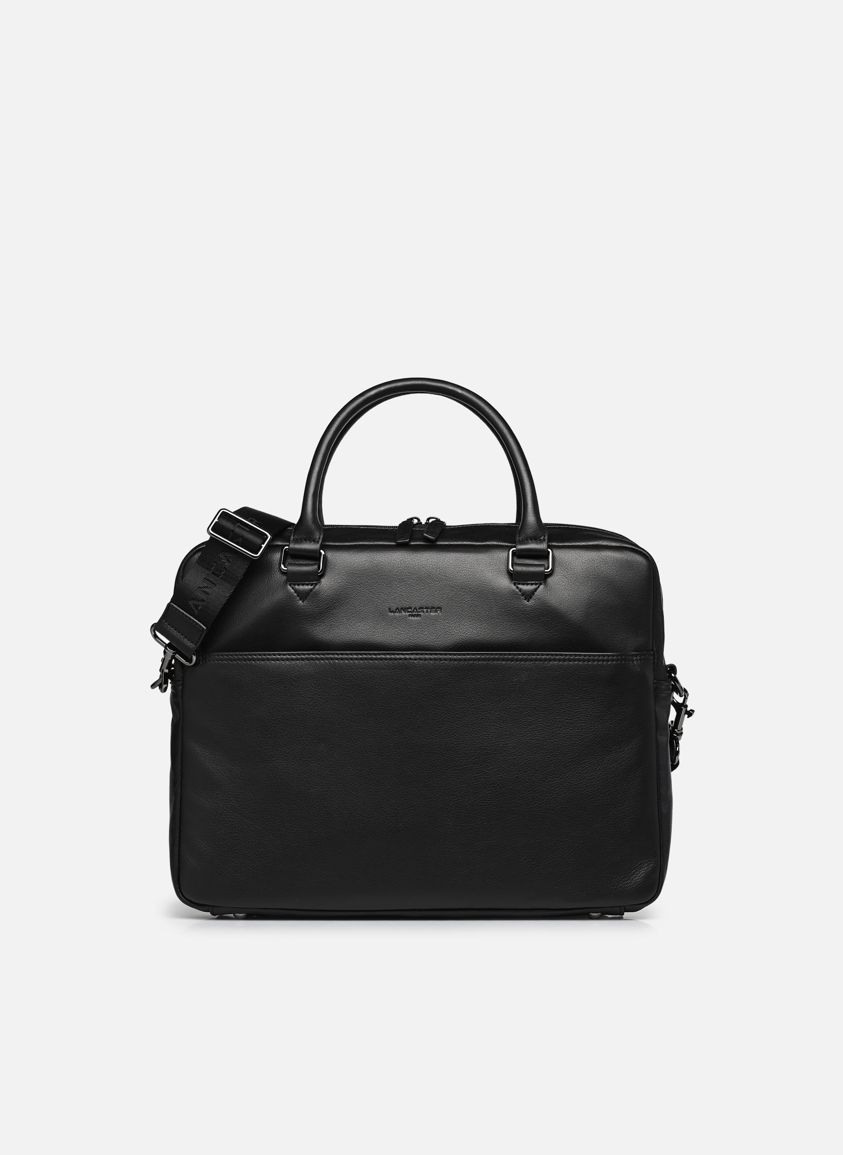 Sacs ordinateurs Porte documents Zippée L Soft Vintage Ho homme noir Lancaster Sacs ordinateurs Porte documents Zippée L Soft Vintage Ho homme noir NOIR