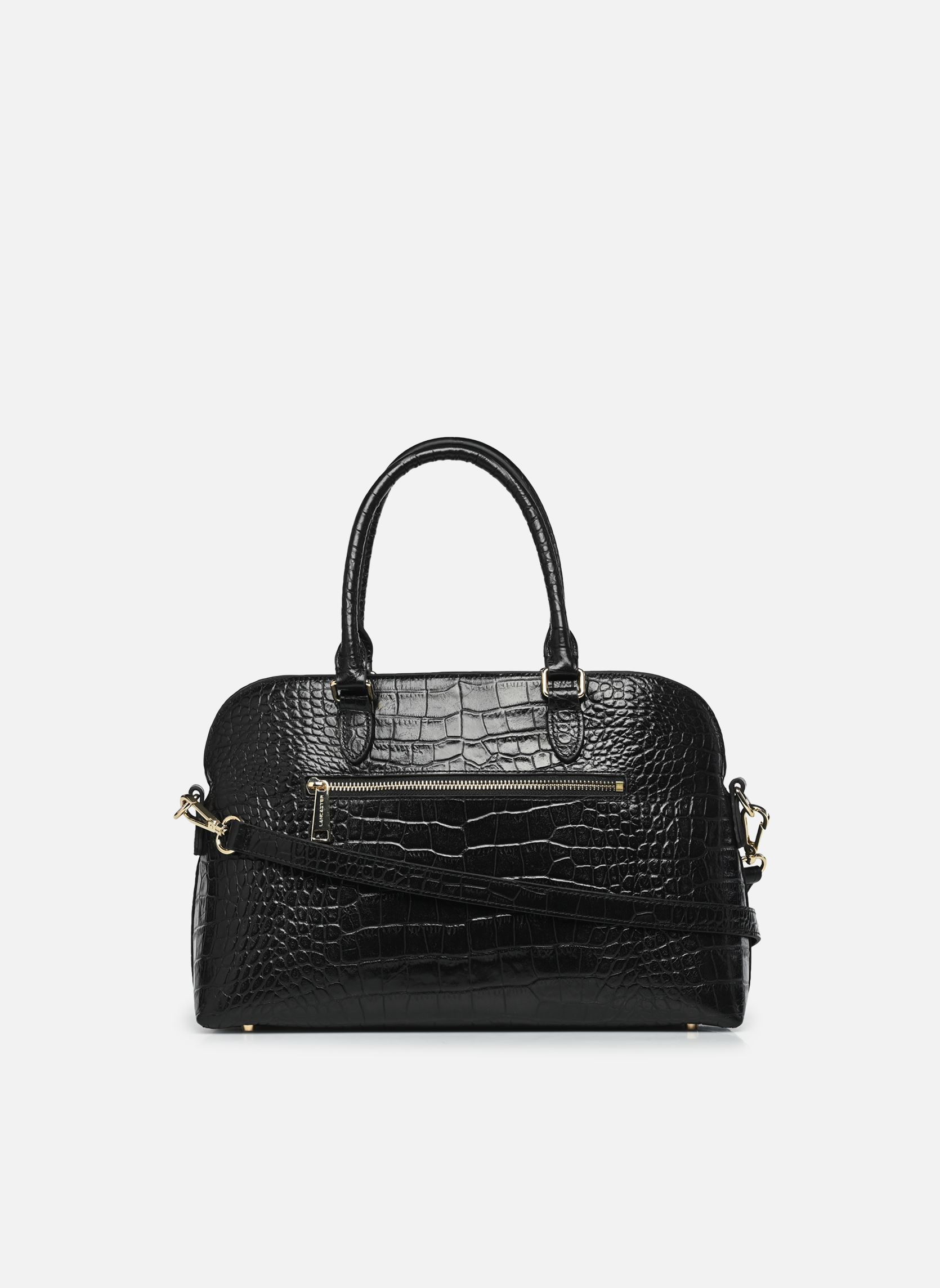 Handtassen Sac demi lune Zippé L Exo dames zwart Lancaster Handtassen Sac demi lune Zippé L Exo dames zwart NOIR