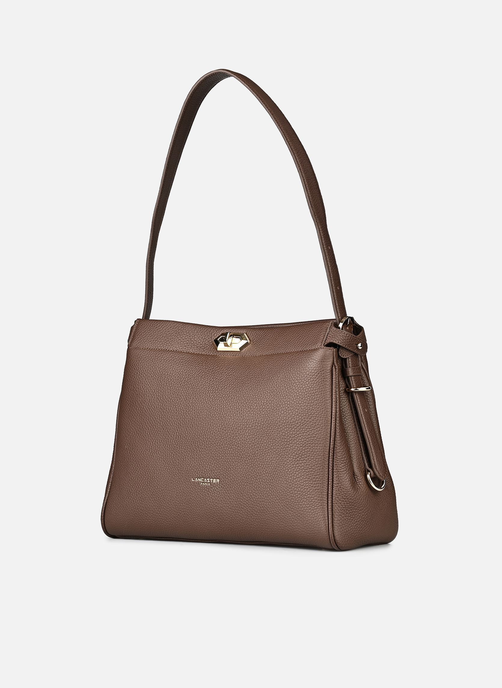 Handtassen Sac hobo Avec fermoir L Mademoiselle ROM dames bruin Lancaster Handtassen Sac hobo Avec fermoir L Mademoiselle ROM dames bruin MARRON