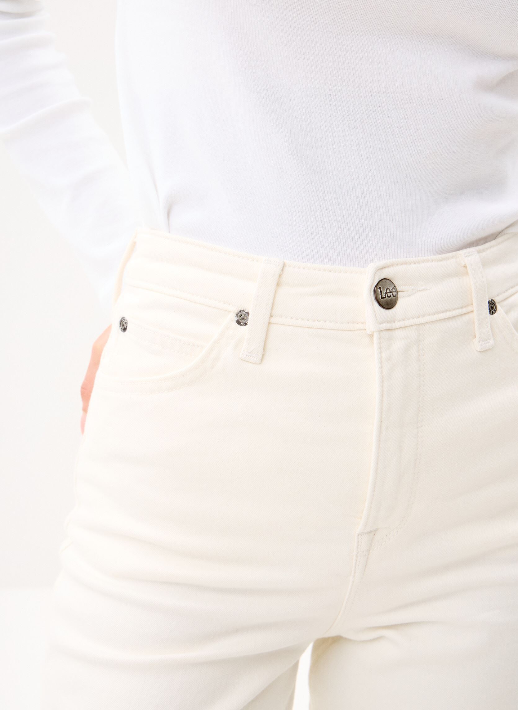 Jeans large Stella femme blanc Lee Jeans large Stella femme blanc FRESH FLOCK