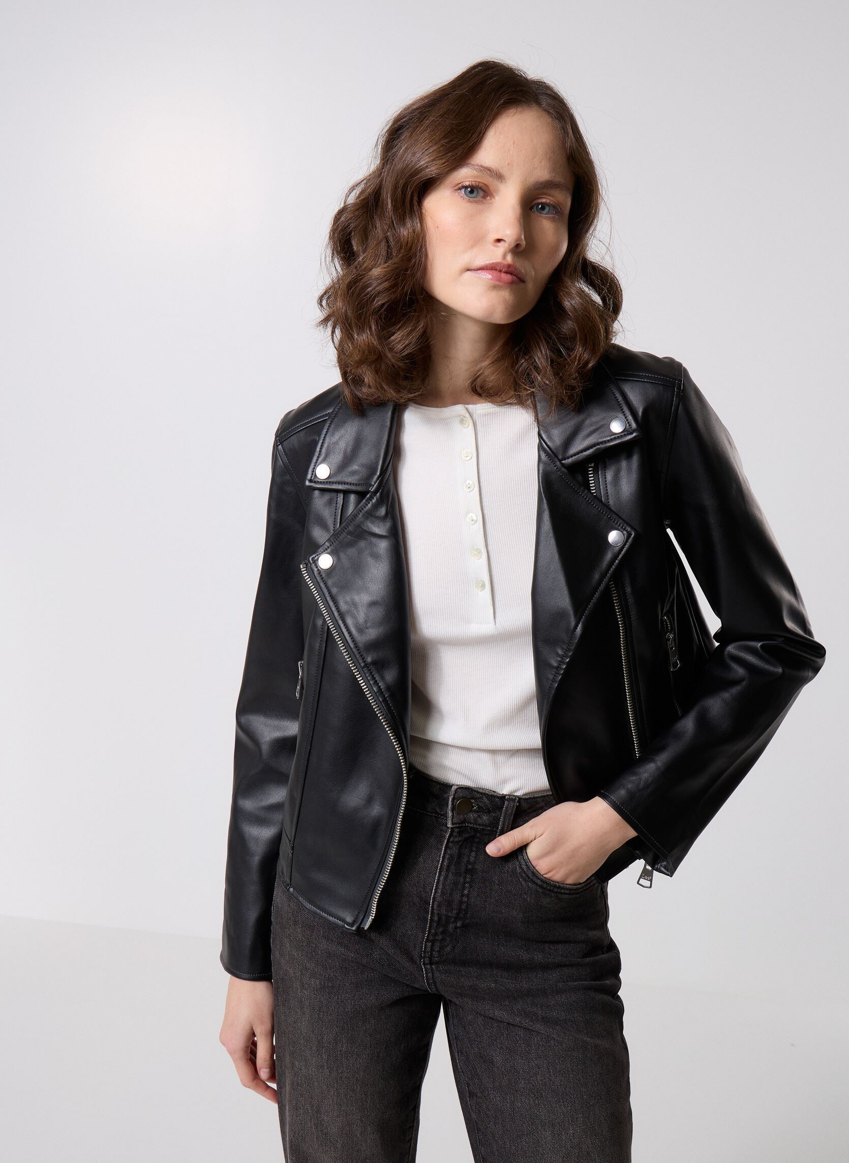 Vêtements Lee Moto Jacket pour Femme