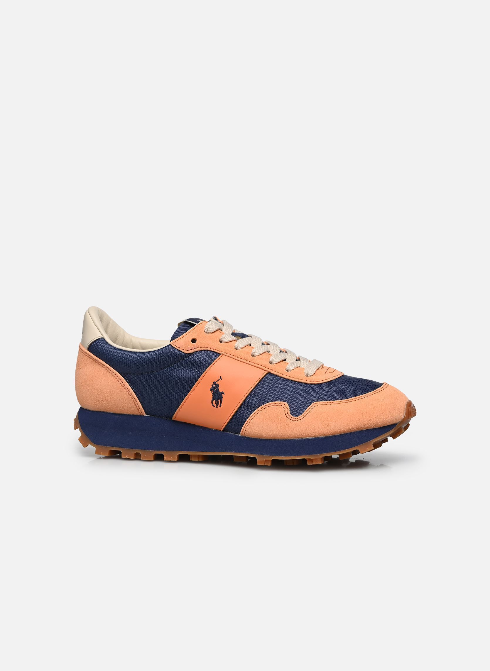 Baskets PRL TRAIL125-SNEAKERS-LOW TOP LACE W femme bleu Polo Ralph Lauren Baskets PRL TRAIL125-SNEAKERS-LOW TOP LACE W femme bleu SUNFADE ORANGE/LIGHT NAVY