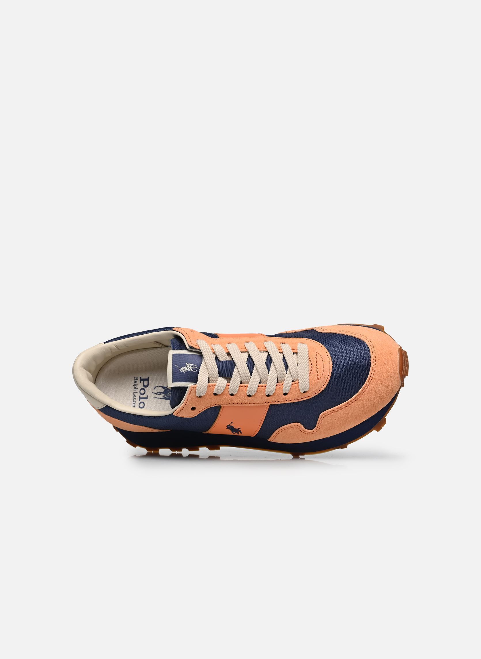Baskets PRL TRAIL125-SNEAKERS-LOW TOP LACE W femme bleu Polo Ralph Lauren Baskets PRL TRAIL125-SNEAKERS-LOW TOP LACE W femme bleu SUNFADE ORANGE/LIGHT NAVY