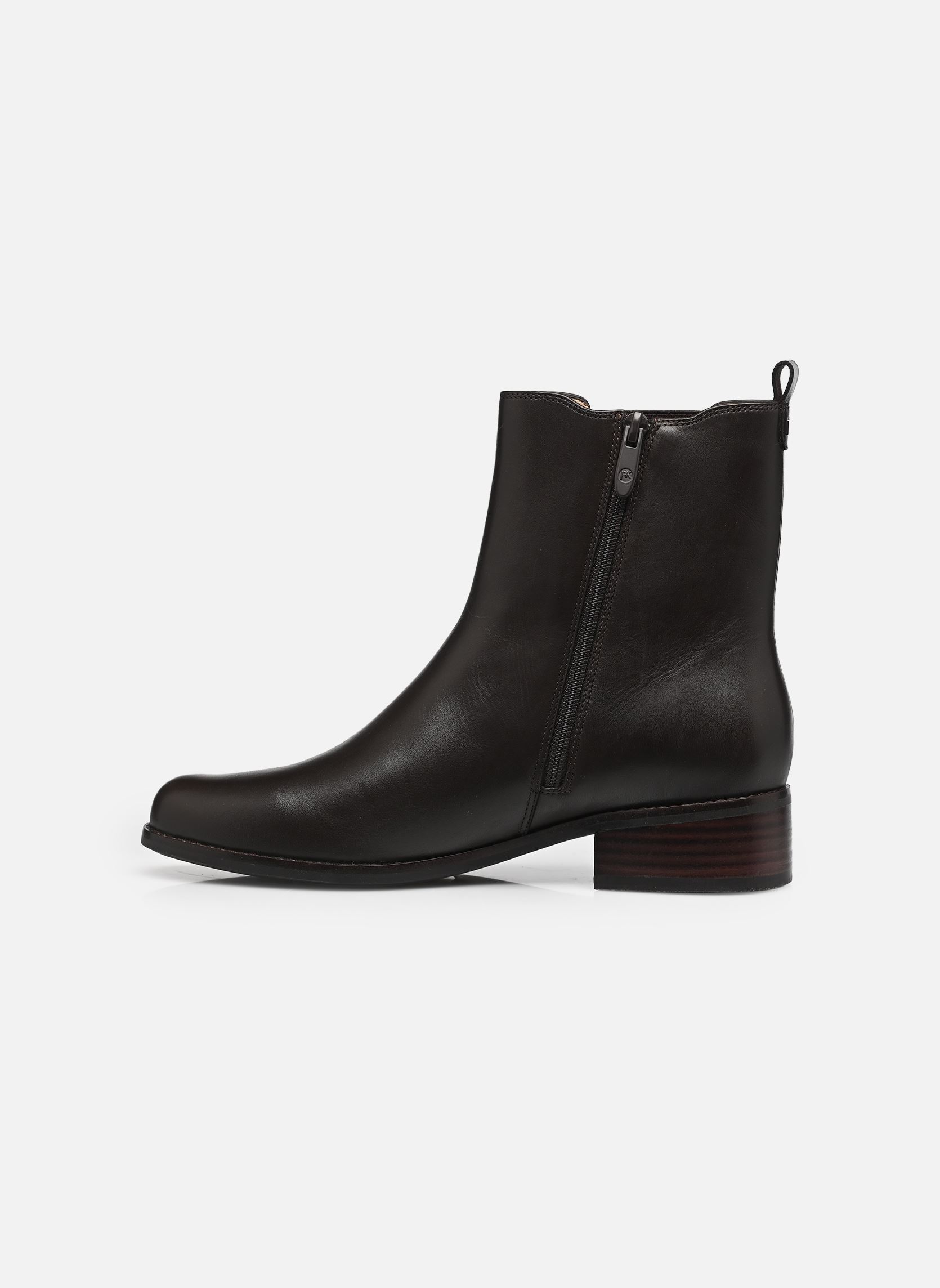 Enkellaarzen en boots 75314-45 dames bruin Peter Kaiser Enkellaarzen en boots 75314-45 dames bruin DK BROWN NAPPA
