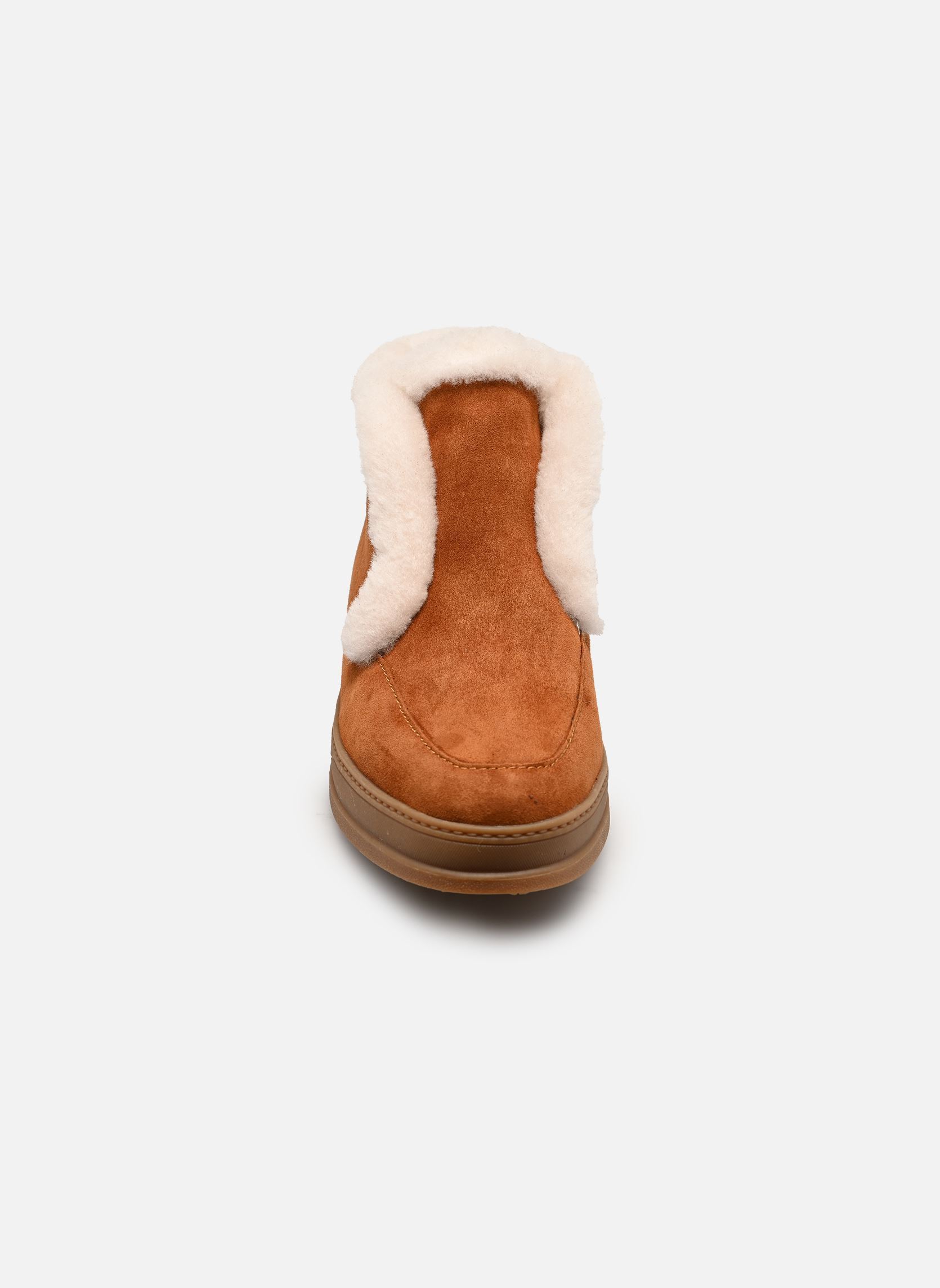 Gevoerde enkellaarsjes 76438-45 dames bruin Peter Kaiser Gevoerde enkellaarsjes 76438-45 dames bruin COGNAC SUEDE