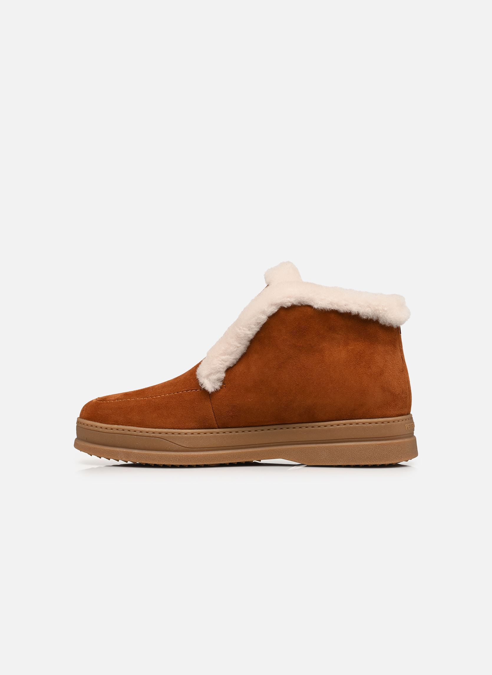 Gevoerde enkellaarsjes 76438-45 dames bruin Peter Kaiser Gevoerde enkellaarsjes 76438-45 dames bruin COGNAC SUEDE