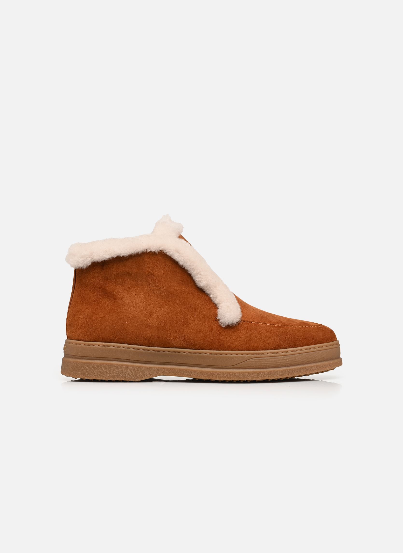 Gevoerde enkellaarsjes 76438-45 dames bruin Peter Kaiser Gevoerde enkellaarsjes 76438-45 dames bruin COGNAC SUEDE