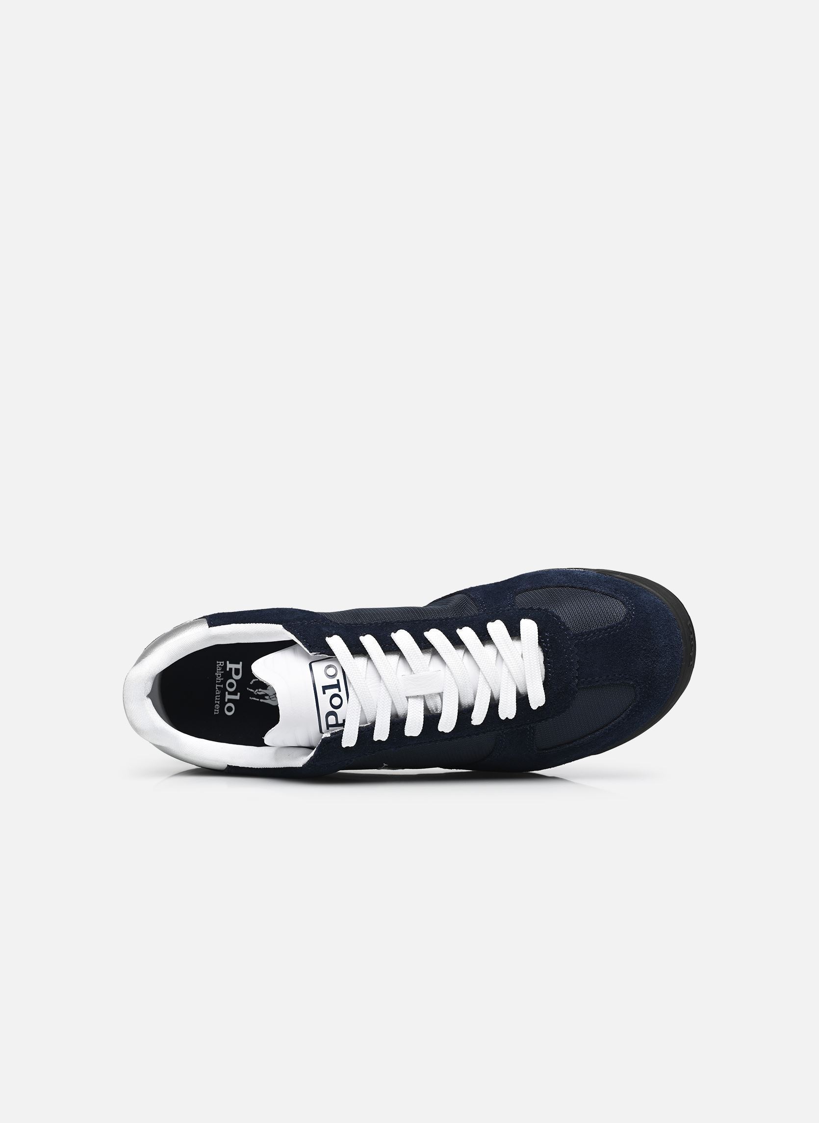 Baskets basses VARICK PP-SNEAKERS-LOW TOP LACE homme bleu Polo Ralph Lauren Baskets basses VARICK PP-SNEAKERS-LOW TOP LACE homme bleu NAVY/WHITE/SILVER