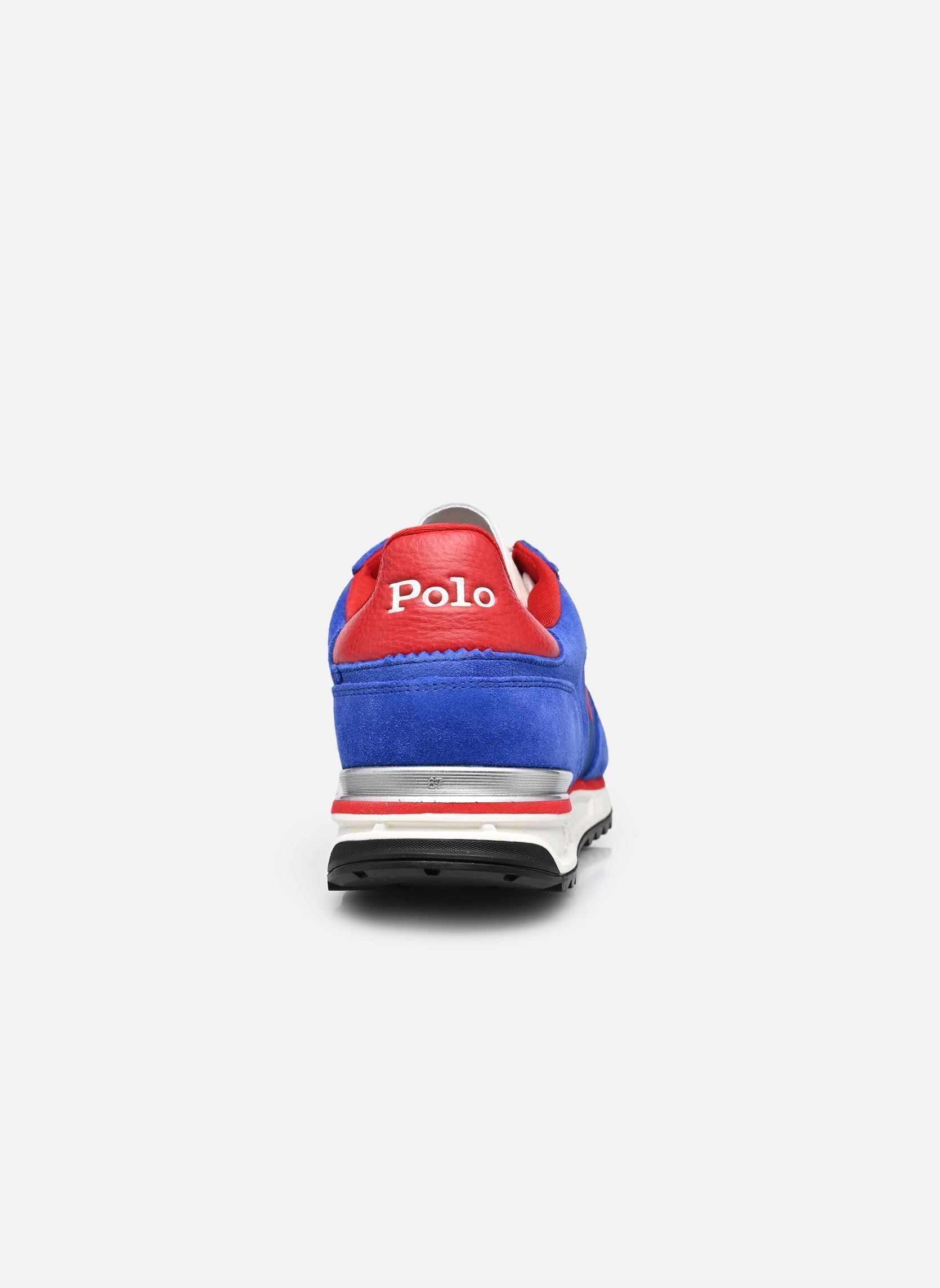 Sneakers basse VARICK PP-SNEAKERS-LOW TOP LACE uomo blu Polo Ralph Lauren Sneakers basse VARICK PP-SNEAKERS-LOW TOP LACE uomo blu ROYAL/RED