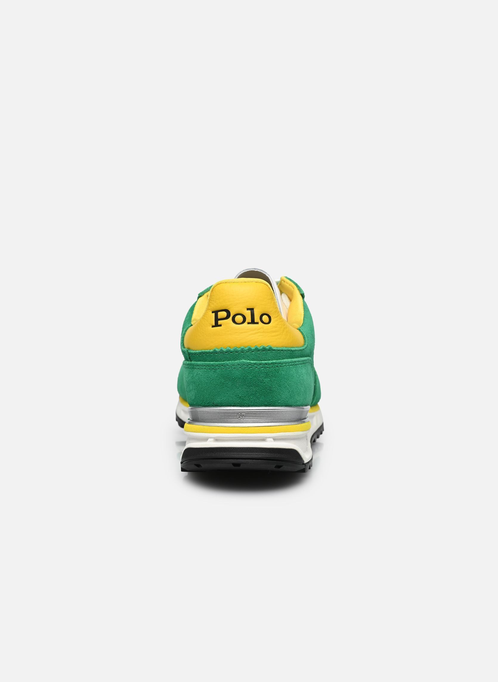Niedrige Sneaker VARICK PP-SNEAKERS-LOW TOP LACE herren grün Polo Ralph Lauren Niedrige Sneaker VARICK PP-SNEAKERS-LOW TOP LACE herren grün GREEN/YELLOW