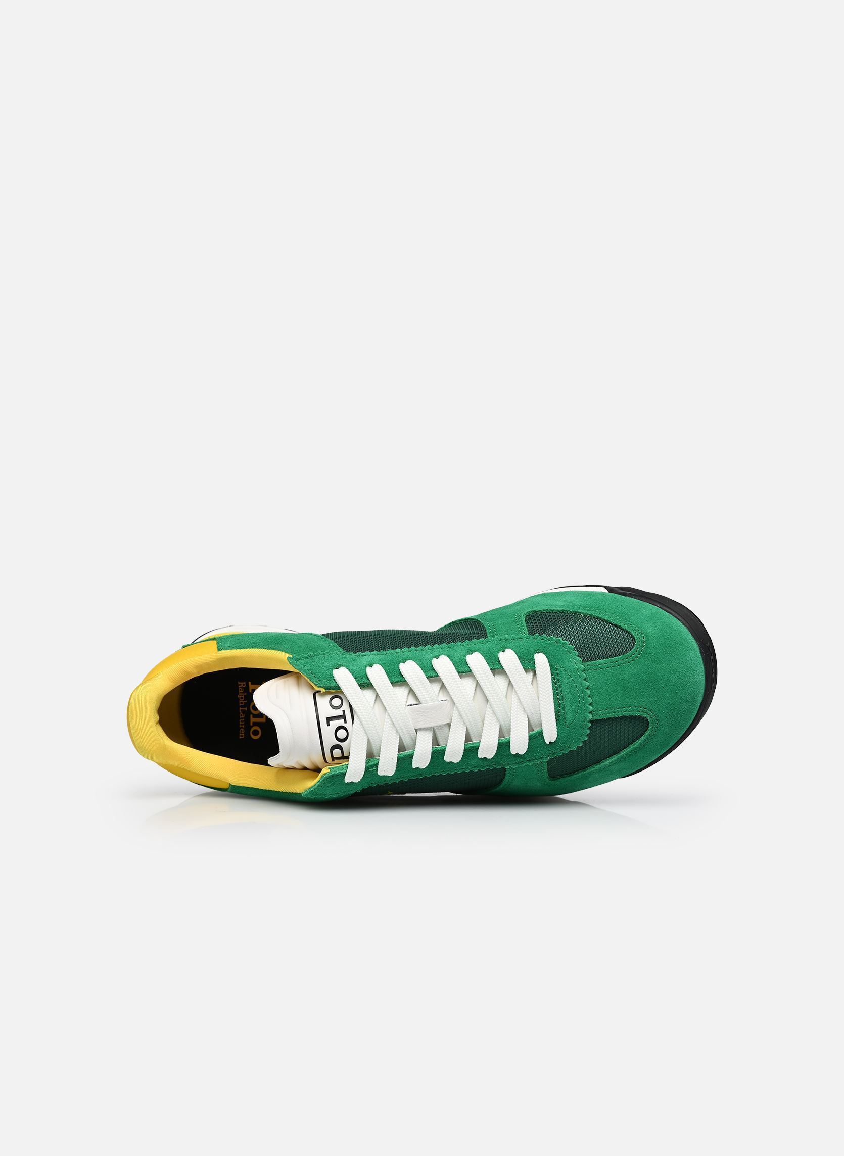 Niedrige Sneaker VARICK PP-SNEAKERS-LOW TOP LACE herren grün Polo Ralph Lauren Niedrige Sneaker VARICK PP-SNEAKERS-LOW TOP LACE herren grün GREEN/YELLOW