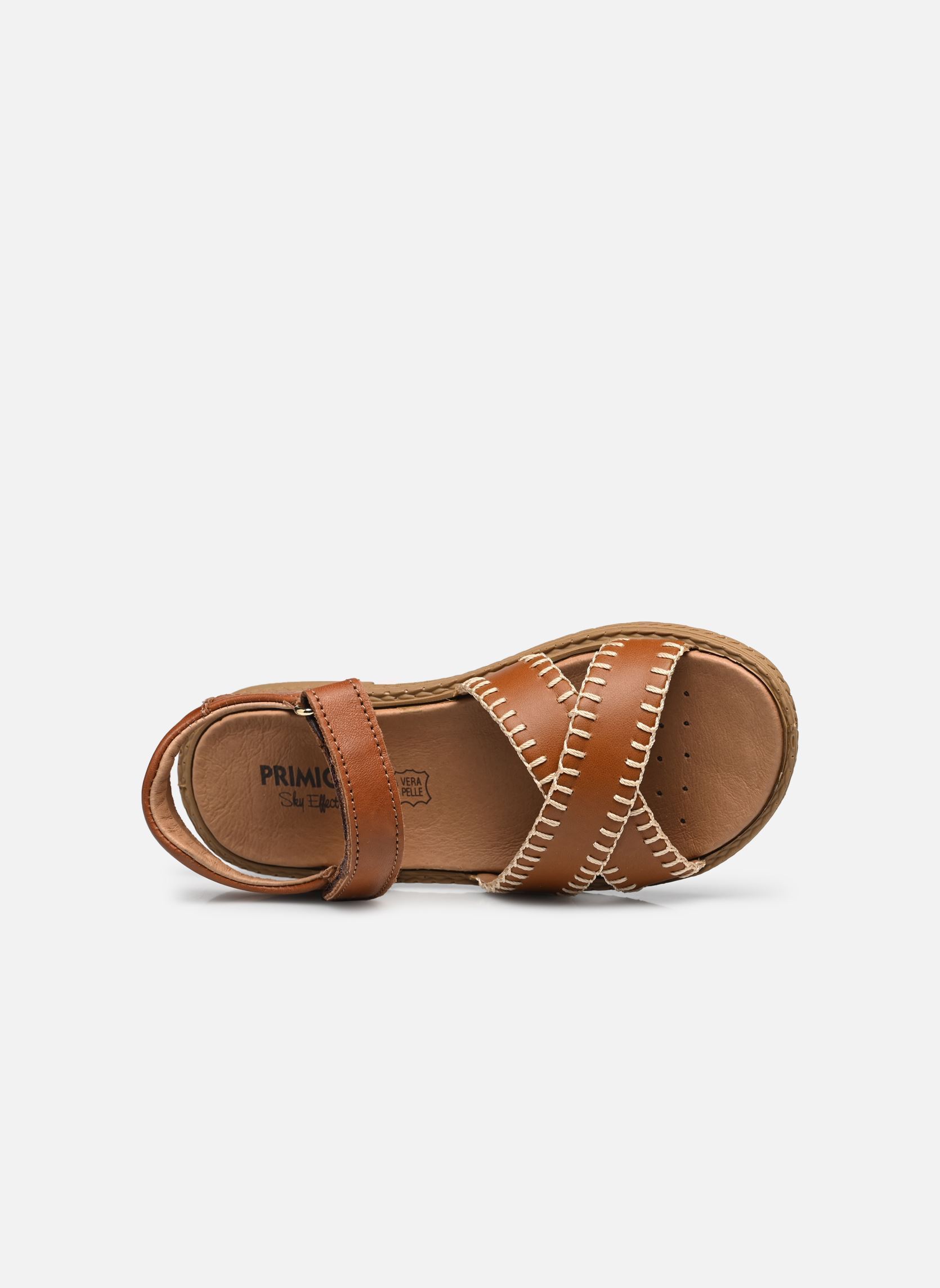 Sandales AMELIA A fille marron Primigi Sandales AMELIA A fille marron BEIGE SCCOGNAC