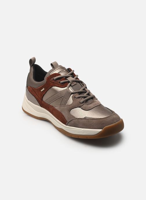 Geox Niedrige Sneaker D BERINIKE B ABX B damen grau
