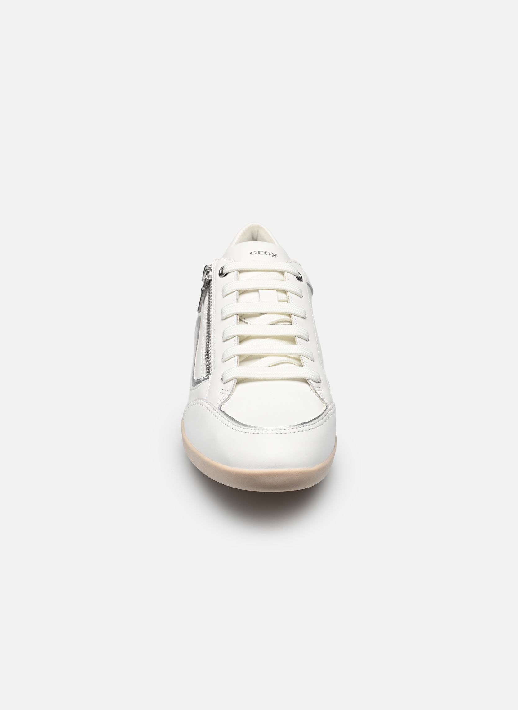 Lage sneakers D MARYEMY B dames wit Geox Lage sneakers D MARYEMY B dames wit BLANC / ARGENT