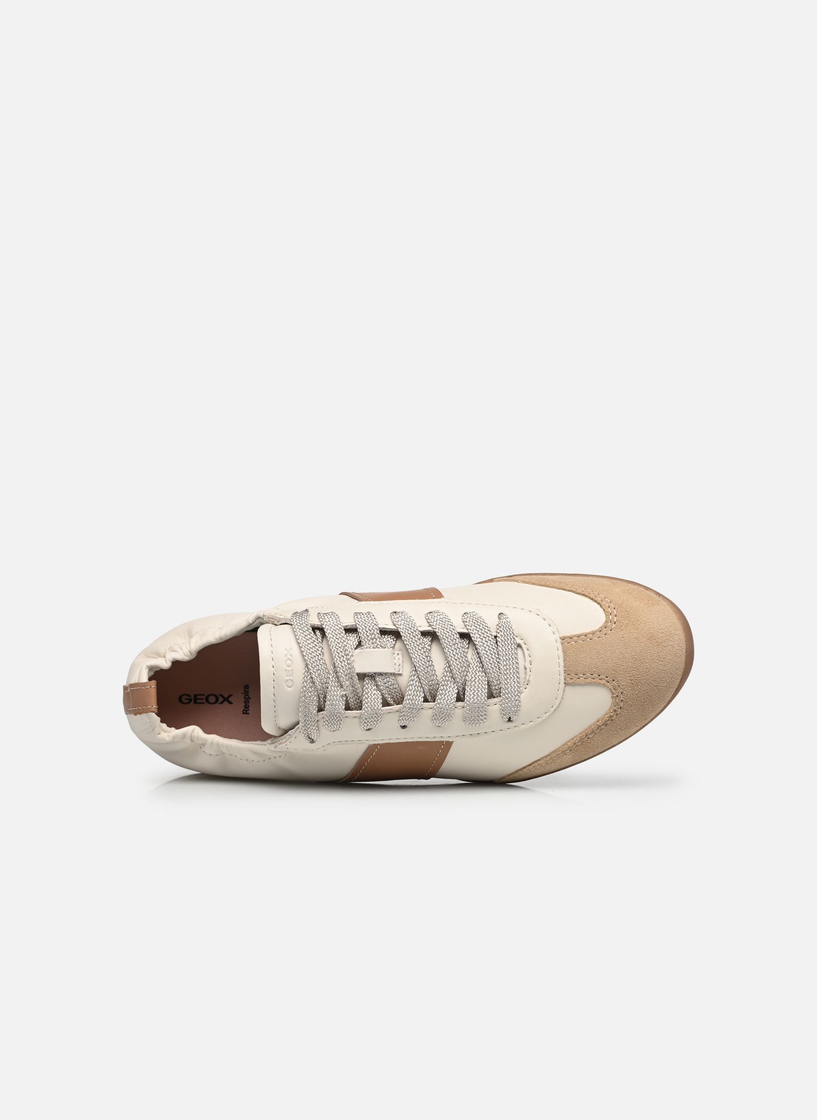 Baskets basses D MARYEMY B femme gris Geox Baskets basses D MARYEMY B femme gris LT GREY/BEIGE