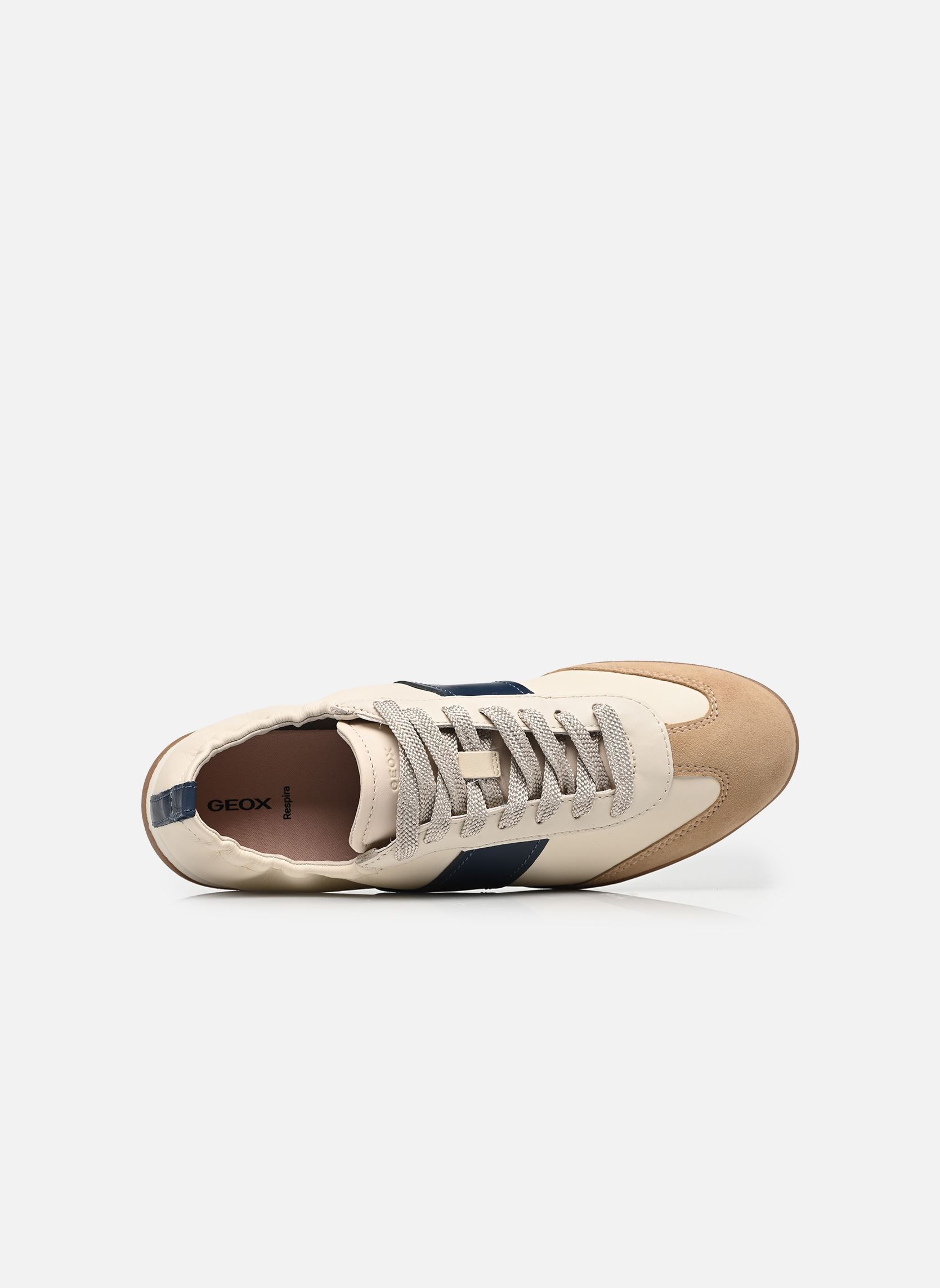 Baskets basses D MARYEMY B femme beige Geox Baskets basses D MARYEMY B femme beige LT GREY/AVIO