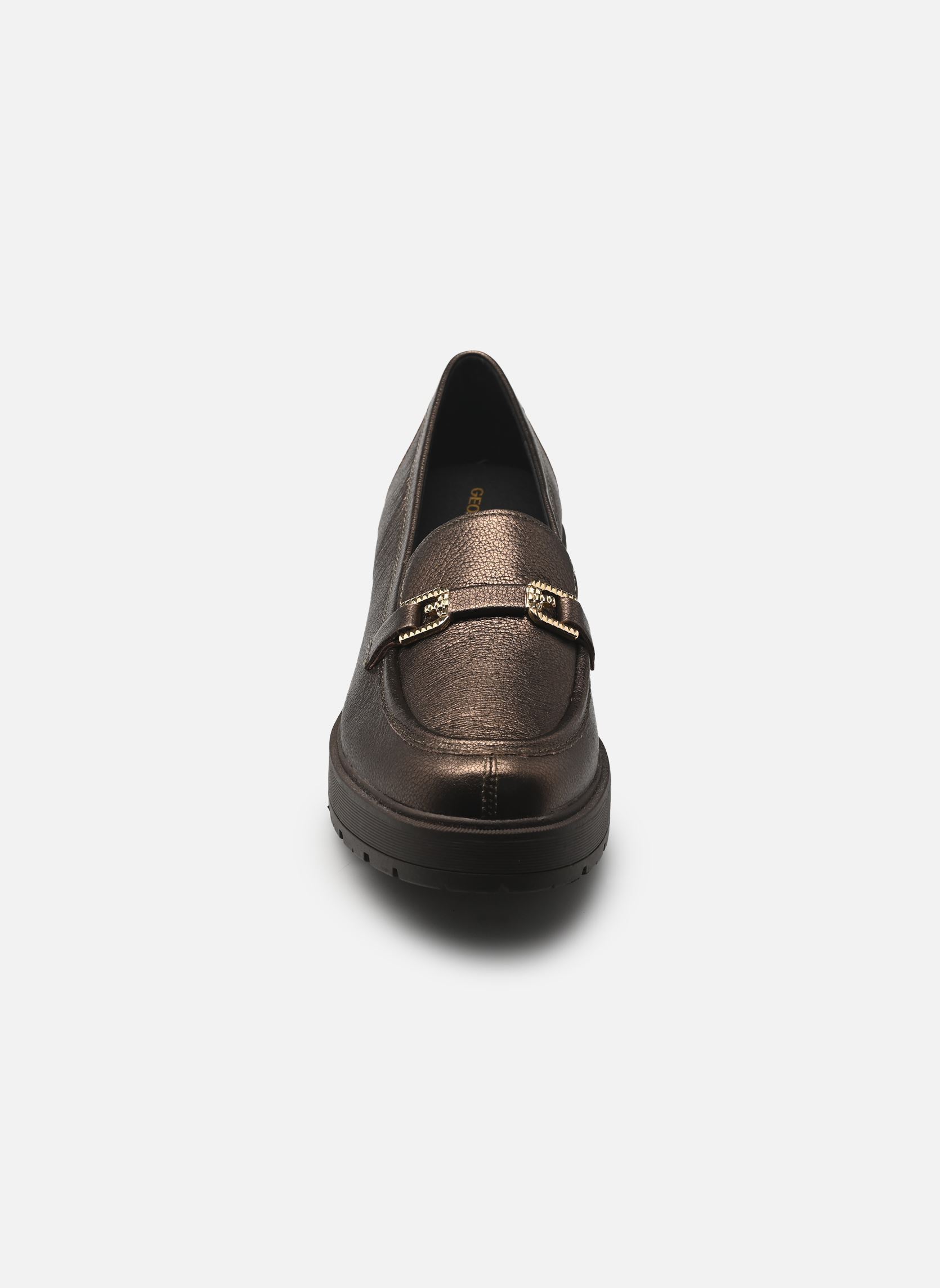 Mocassins D MIEREILLE B femme or et bronze Geox Mocassins D MIEREILLE B femme or et bronze Plomb