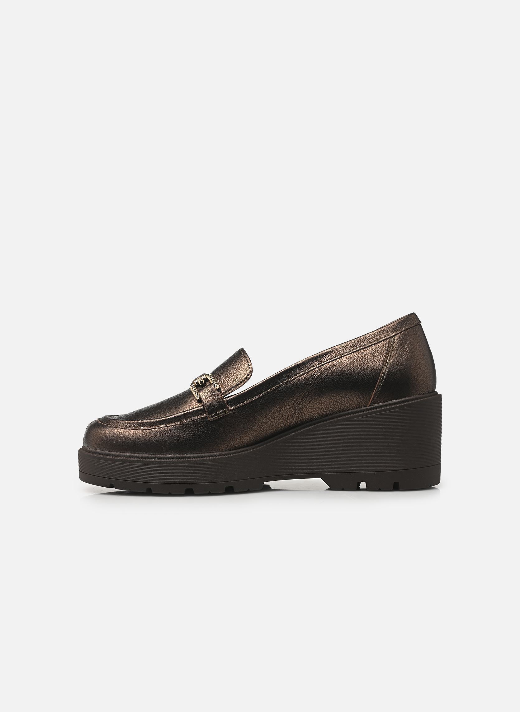 Mocassins D MIEREILLE B femme or et bronze Geox Mocassins D MIEREILLE B femme or et bronze Plomb
