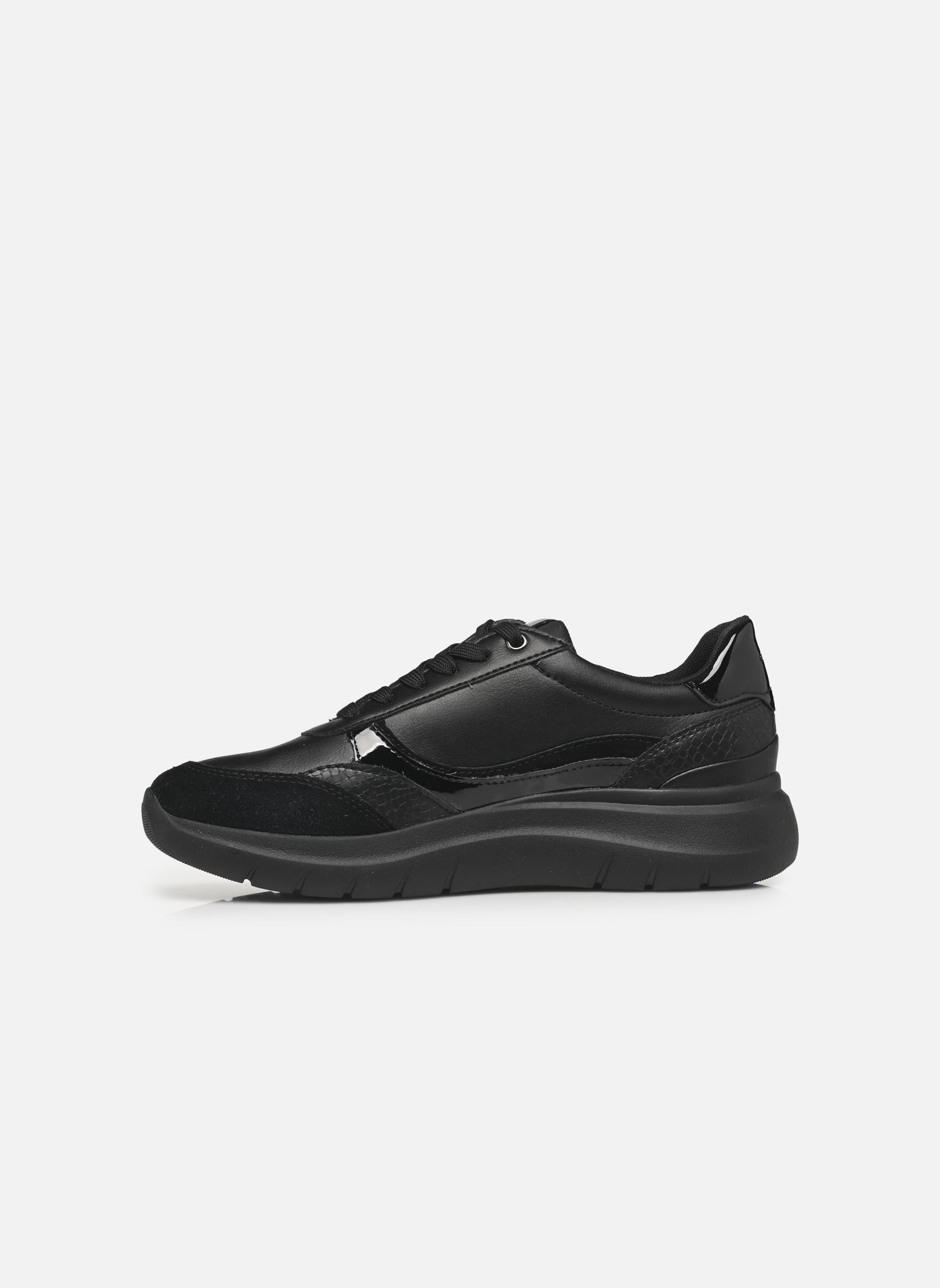 Baskets basses D PLUMMERY E femme noir Geox Baskets basses D PLUMMERY E femme noir Noir