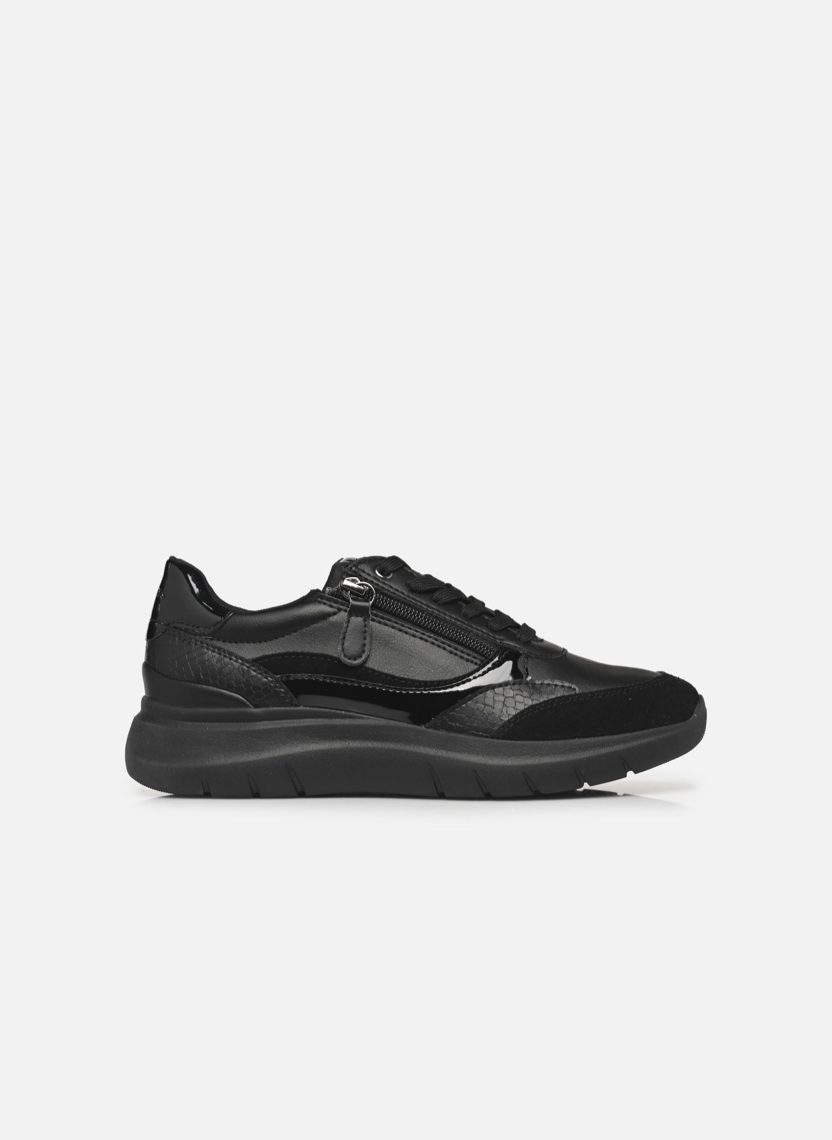Baskets basses D PLUMMERY E femme noir Geox Baskets basses D PLUMMERY E femme noir Noir