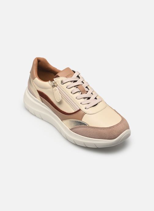 Geox Baskets basses D PLUMMERY E femme marron