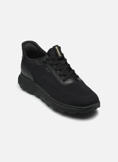 Geox Baskets basses D SPHERICA PLUS A FAST IN femme noir