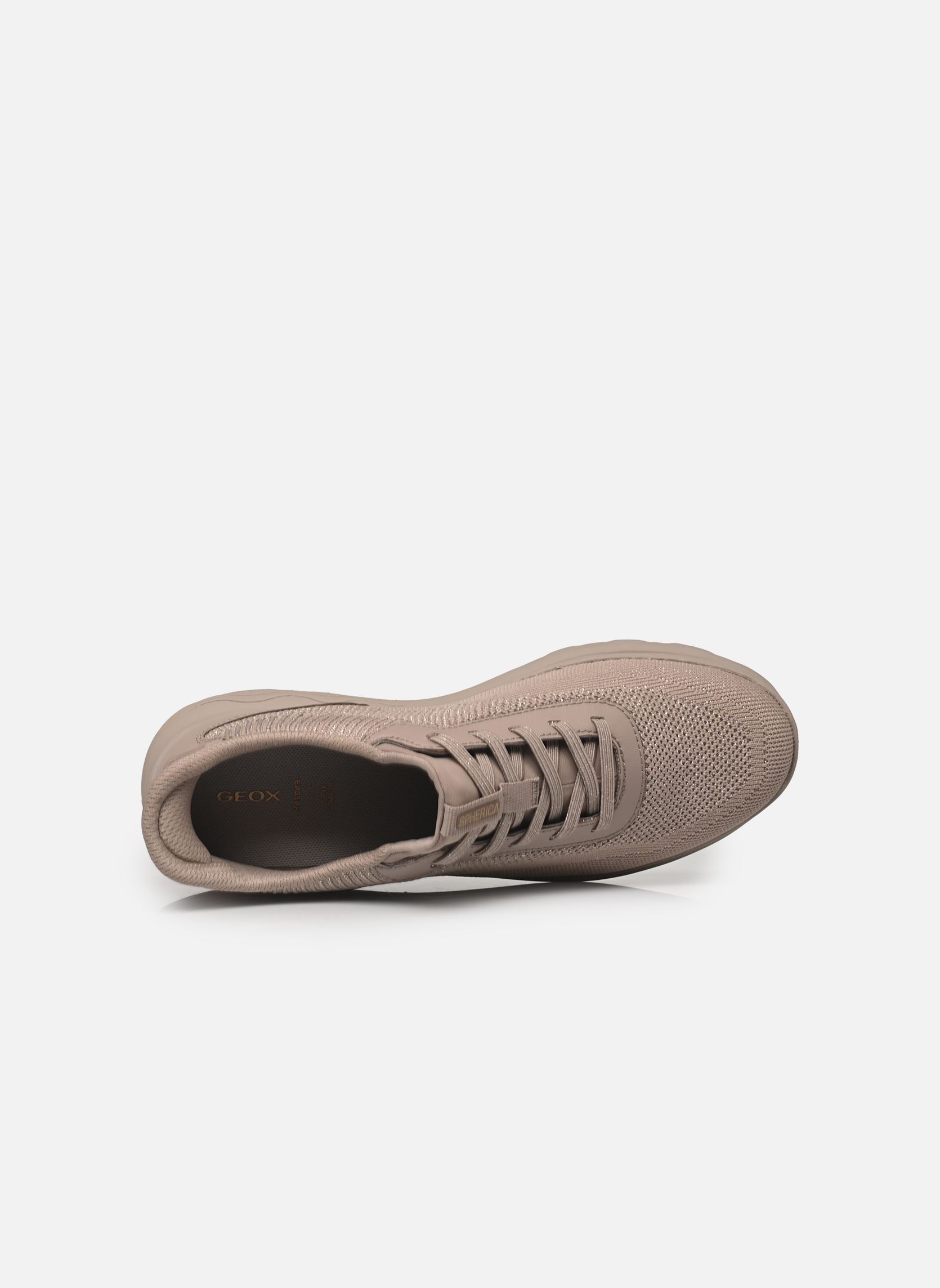 Niedrige Sneaker D SPHERICA PLUS A FAST IN damen beige Geox Niedrige Sneaker D SPHERICA PLUS A FAST IN damen beige POWDER/BEIGE