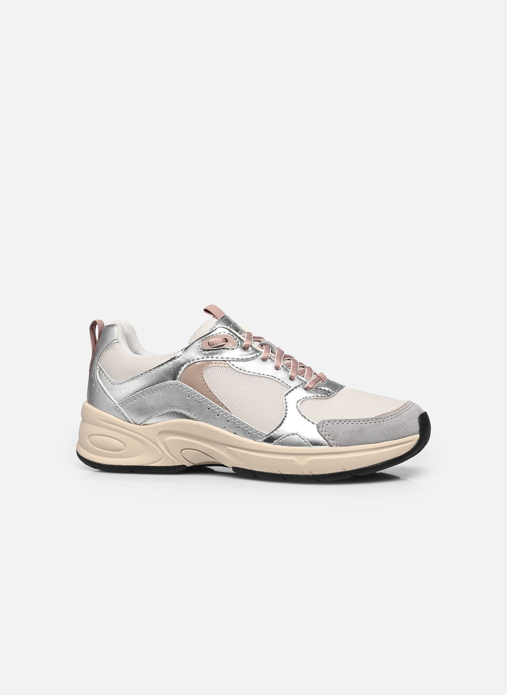 Baskets basses D ZARVIA A femme blanc Geox Baskets basses D ZARVIA A femme blanc PAPYRUS/SILVER