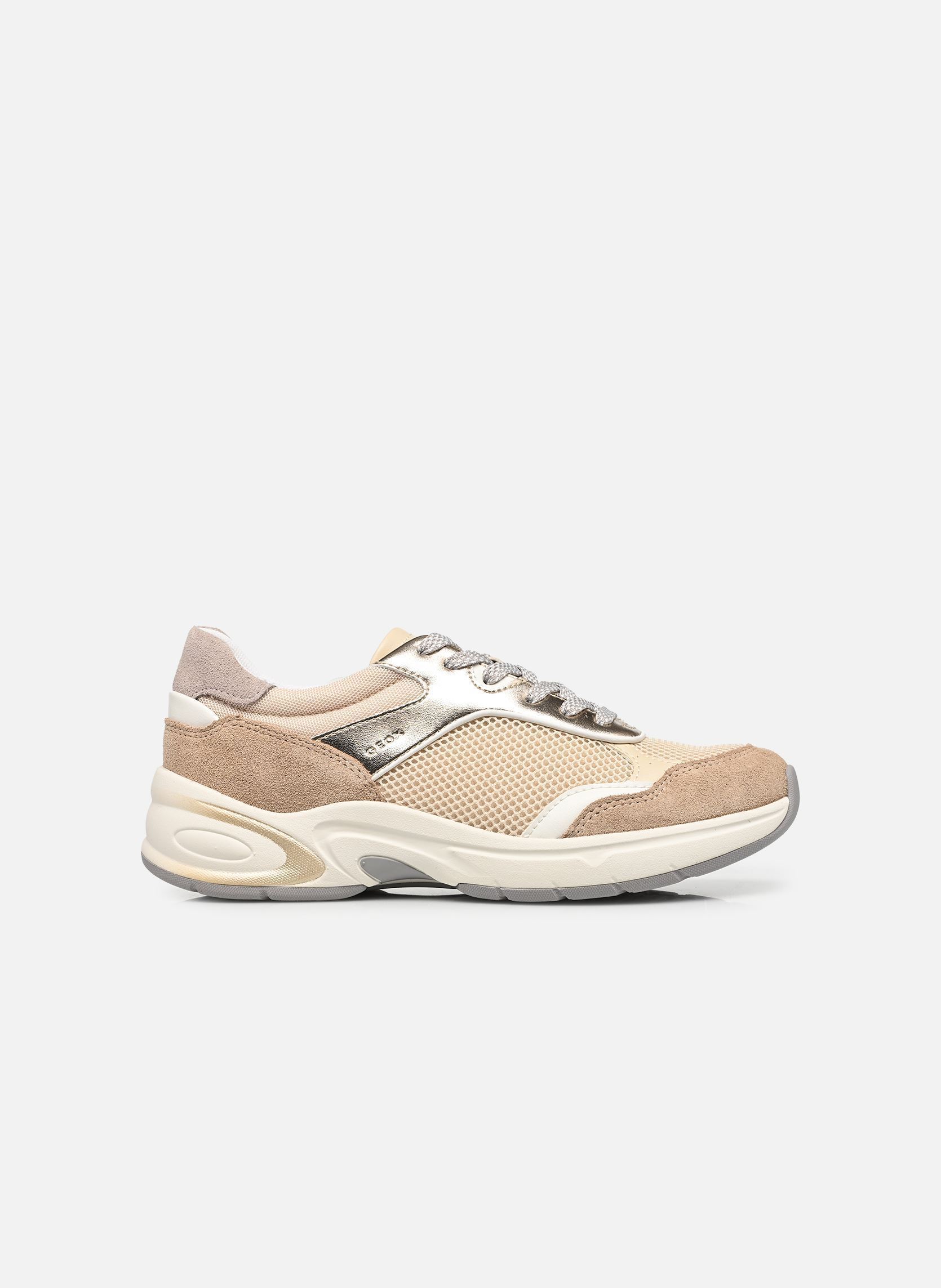 Baskets basses D ZARVIA A femme beige Geox Baskets basses D ZARVIA A femme beige PAPYRUS/WHITE