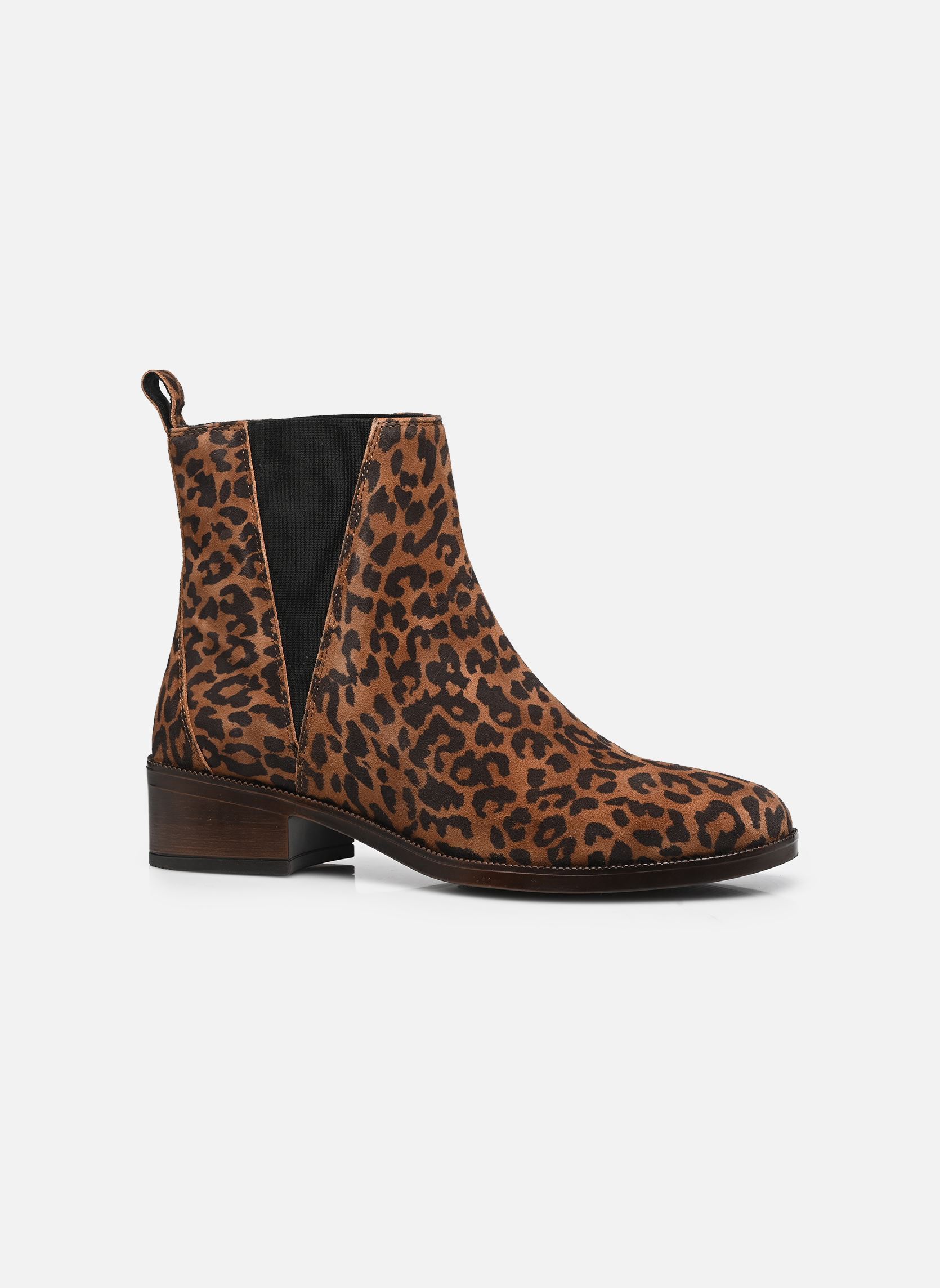 Bottines basses D CAMEXIA A femme marron Geox Bottines basses D CAMEXIA A femme marron Cognac