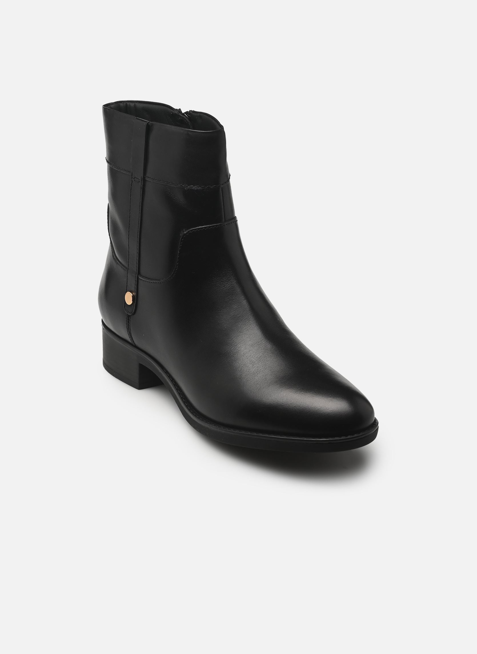 Enkellaarzen en boots D FELICITY AA dames zwart Geox Enkellaarzen en boots D FELICITY AA dames zwart Noir