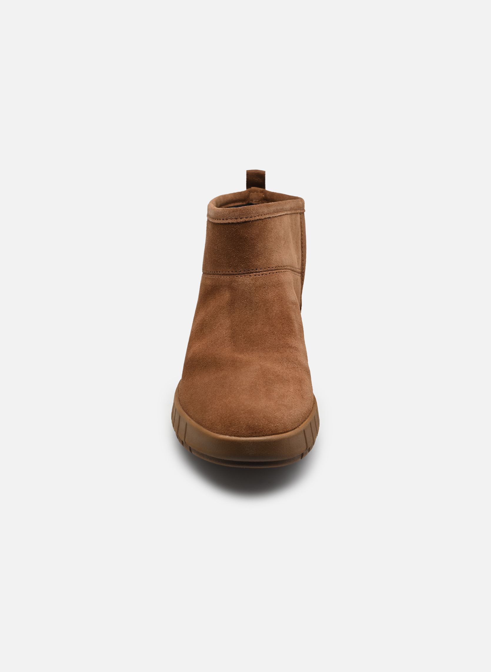 Niedrige Ankle Boots D FLEXTRIDE A damen braun Geox Niedrige Ankle Boots D FLEXTRIDE A damen braun BRUN MOYEN