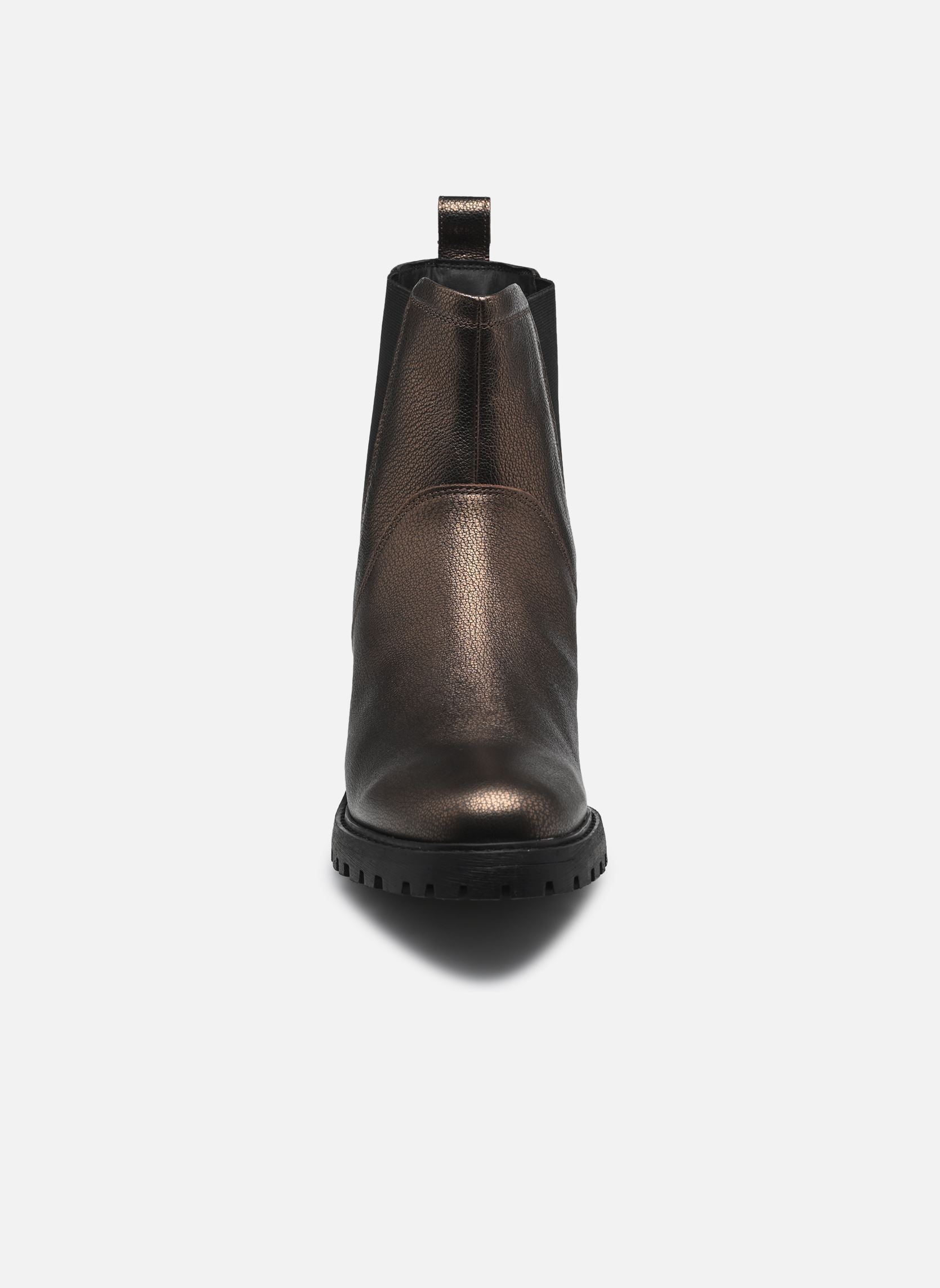 Bottines et boots D HOARA A femme argent Geox Bottines et boots D HOARA A femme argent PLOMB
