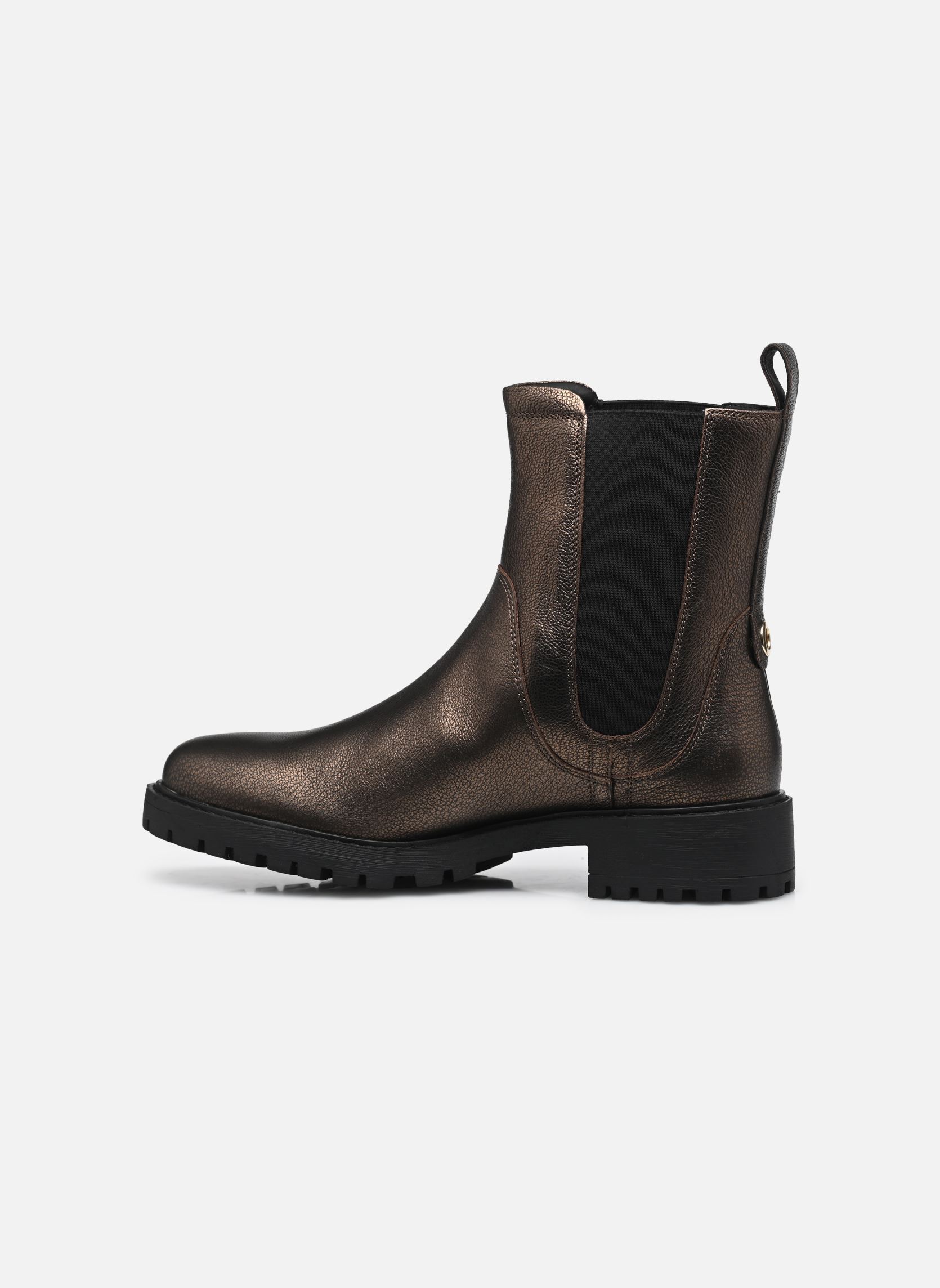 Bottines et boots D HOARA A femme argent Geox Bottines et boots D HOARA A femme argent PLOMB